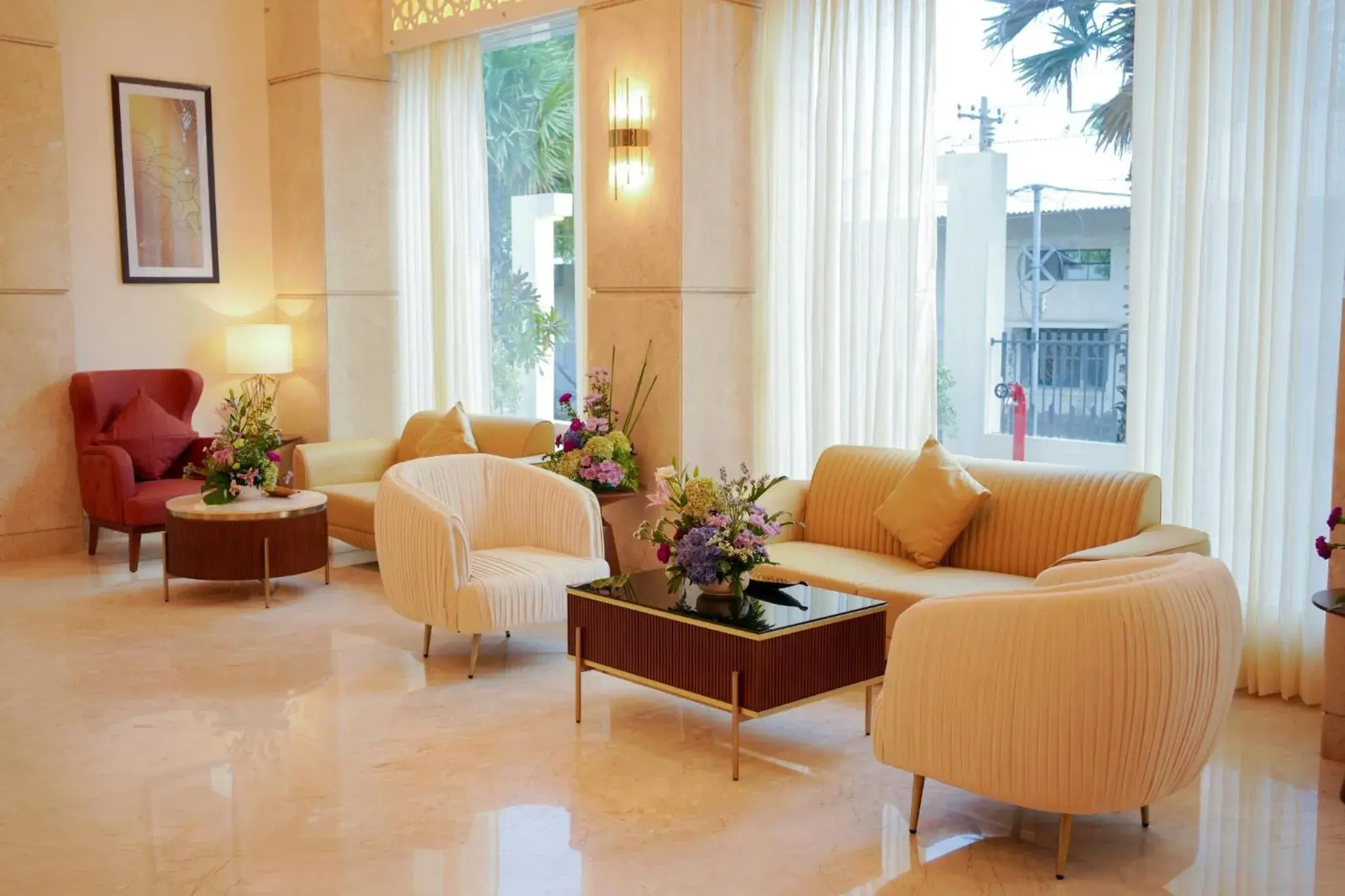 Lobby or reception in Hotel Turmeric Lobby or reception in Hotel Turmeric