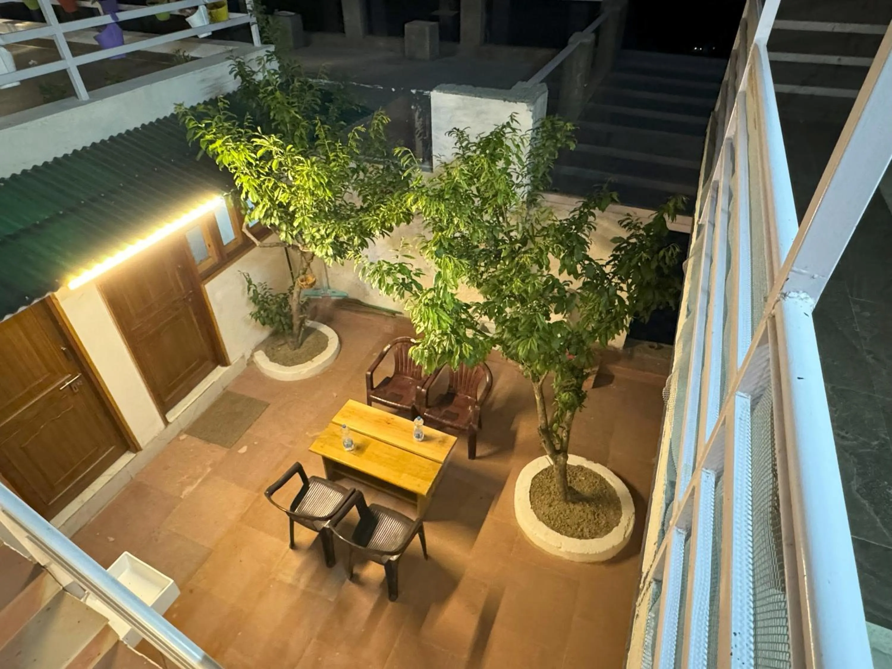 Seating area in Wanderlust Mukteshwar