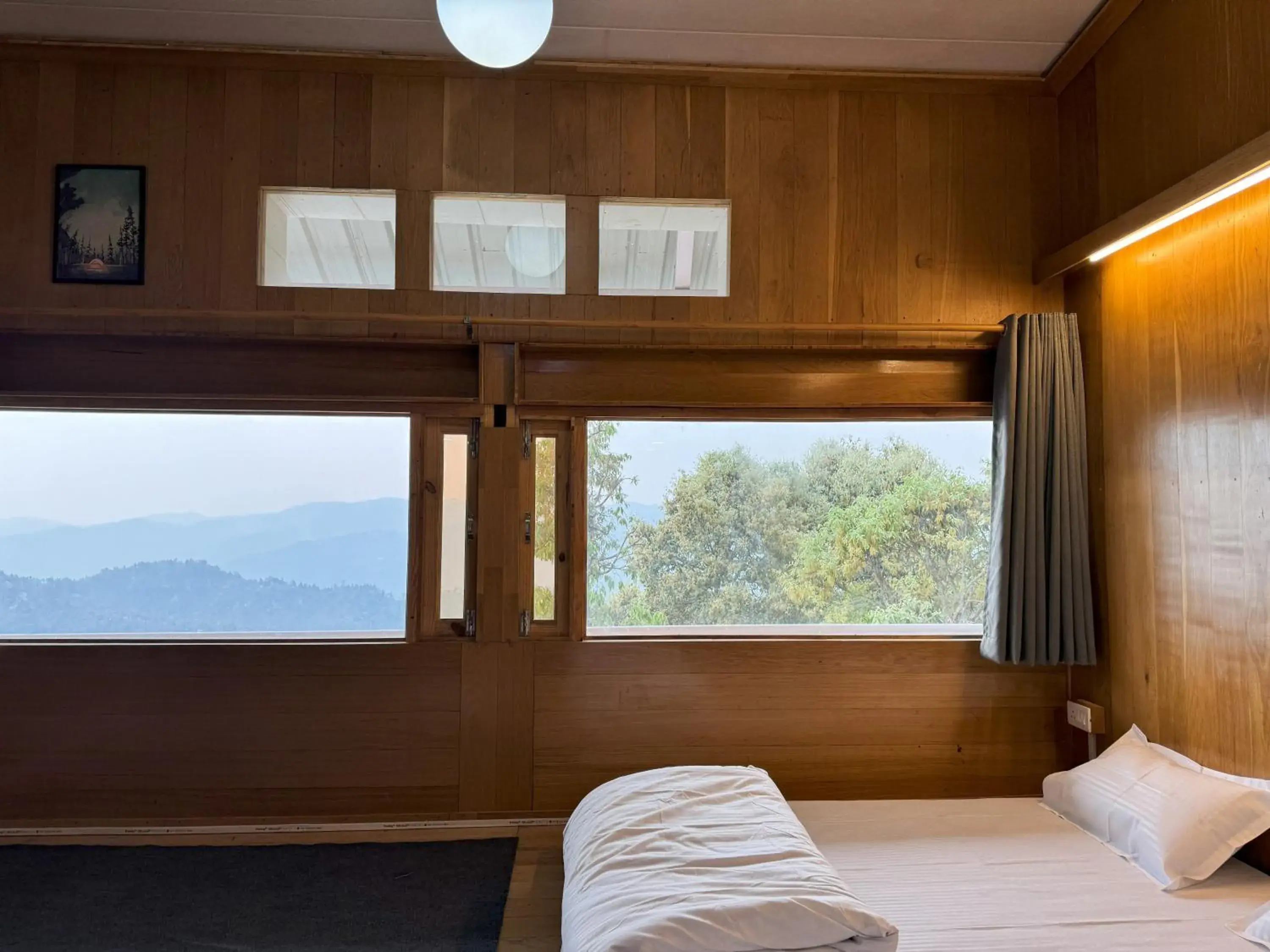 View (from property/room), Bed in Wanderlust Mukteshwar View (from property/room), Bed in Wanderlust Mukteshwar