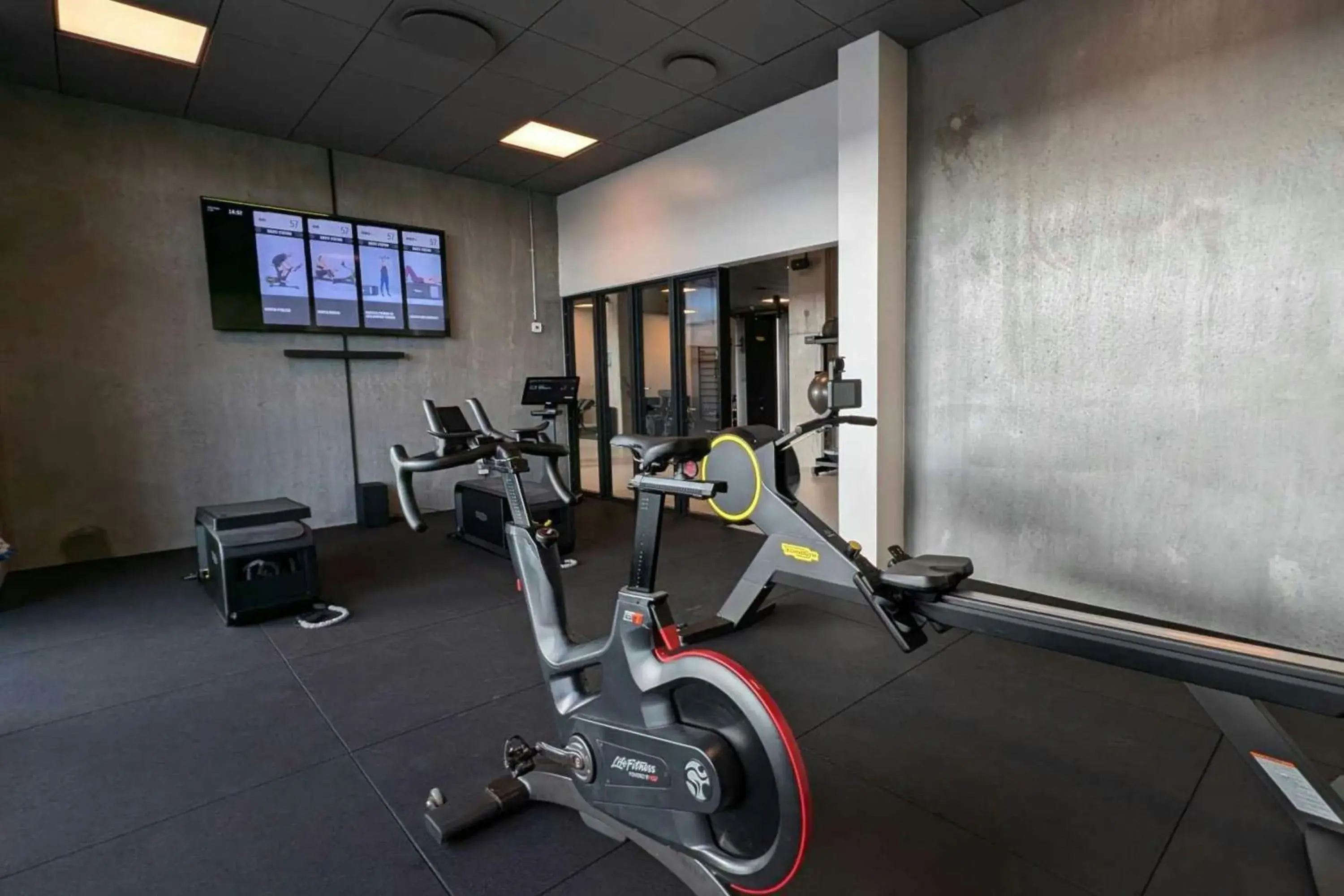 Fitness centre/facilities in Four Points Flex by Sheraton Horsens Fitness centre/facilities in Four Points Flex by Sheraton Horsens