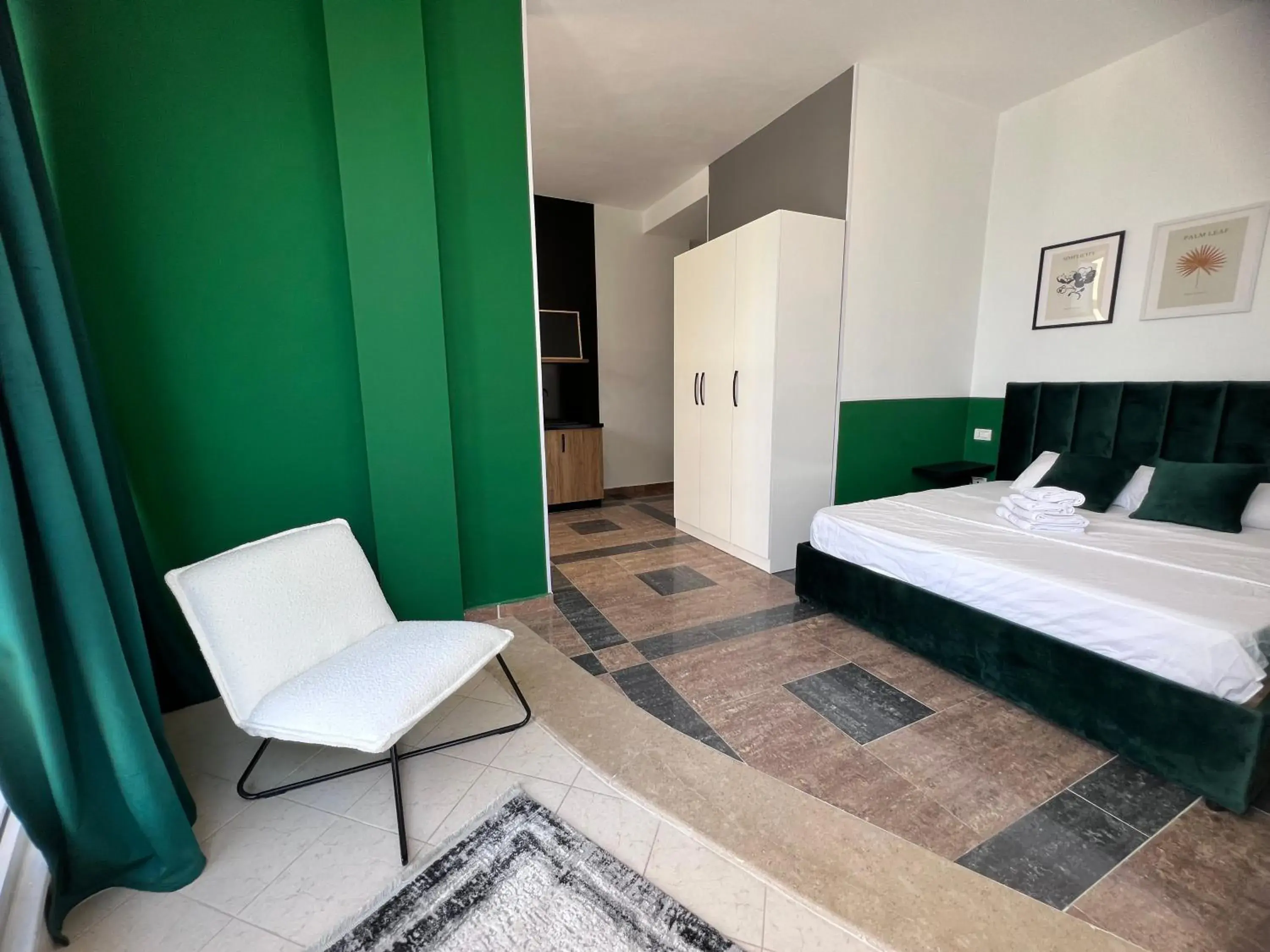 Bed in Cactus Apartments Bed in Cactus Apartments