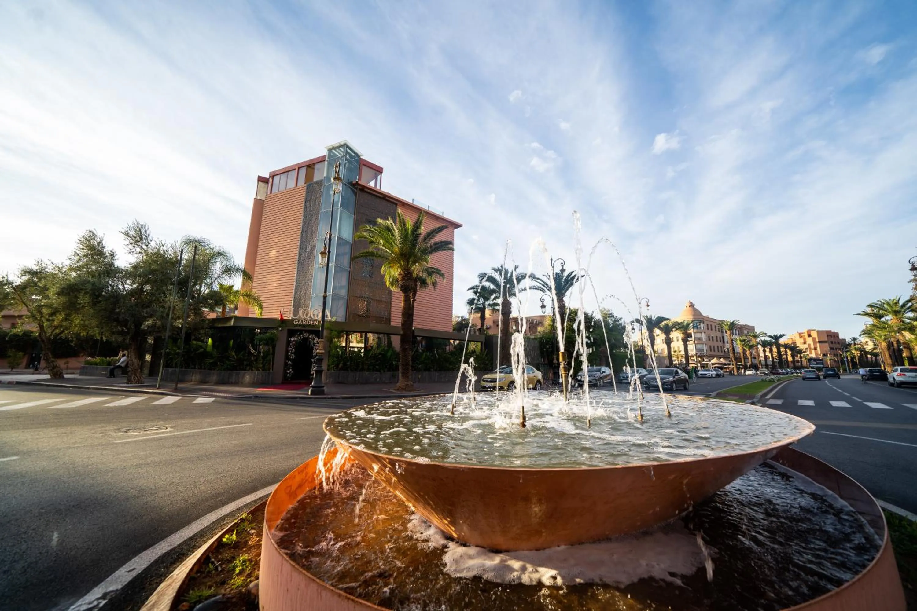 Property building in Hotel Le Rocher Marrakech