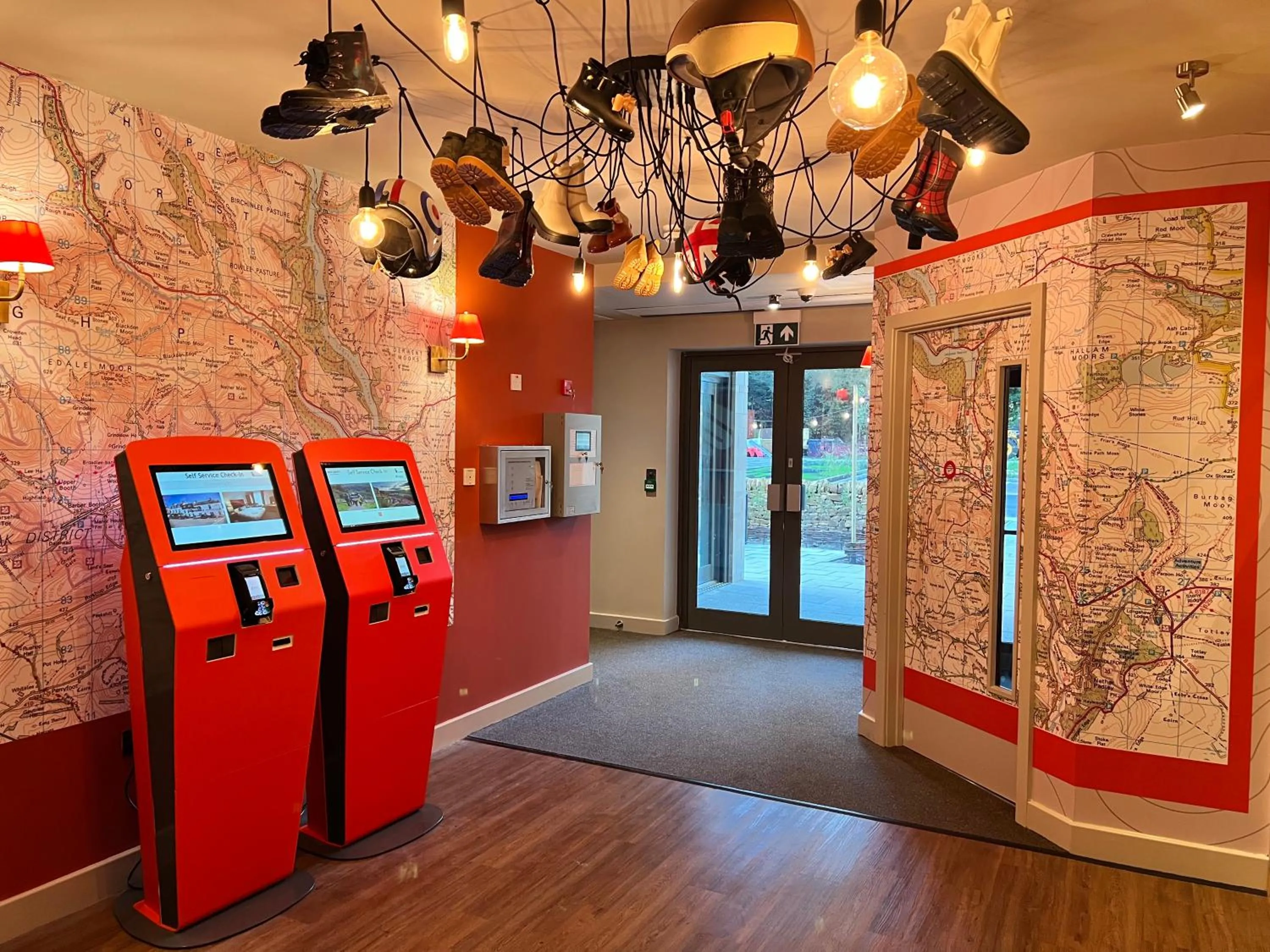 Lobby or reception in Bike & Boot Inns Peak District - Leisure Hotels for Now
