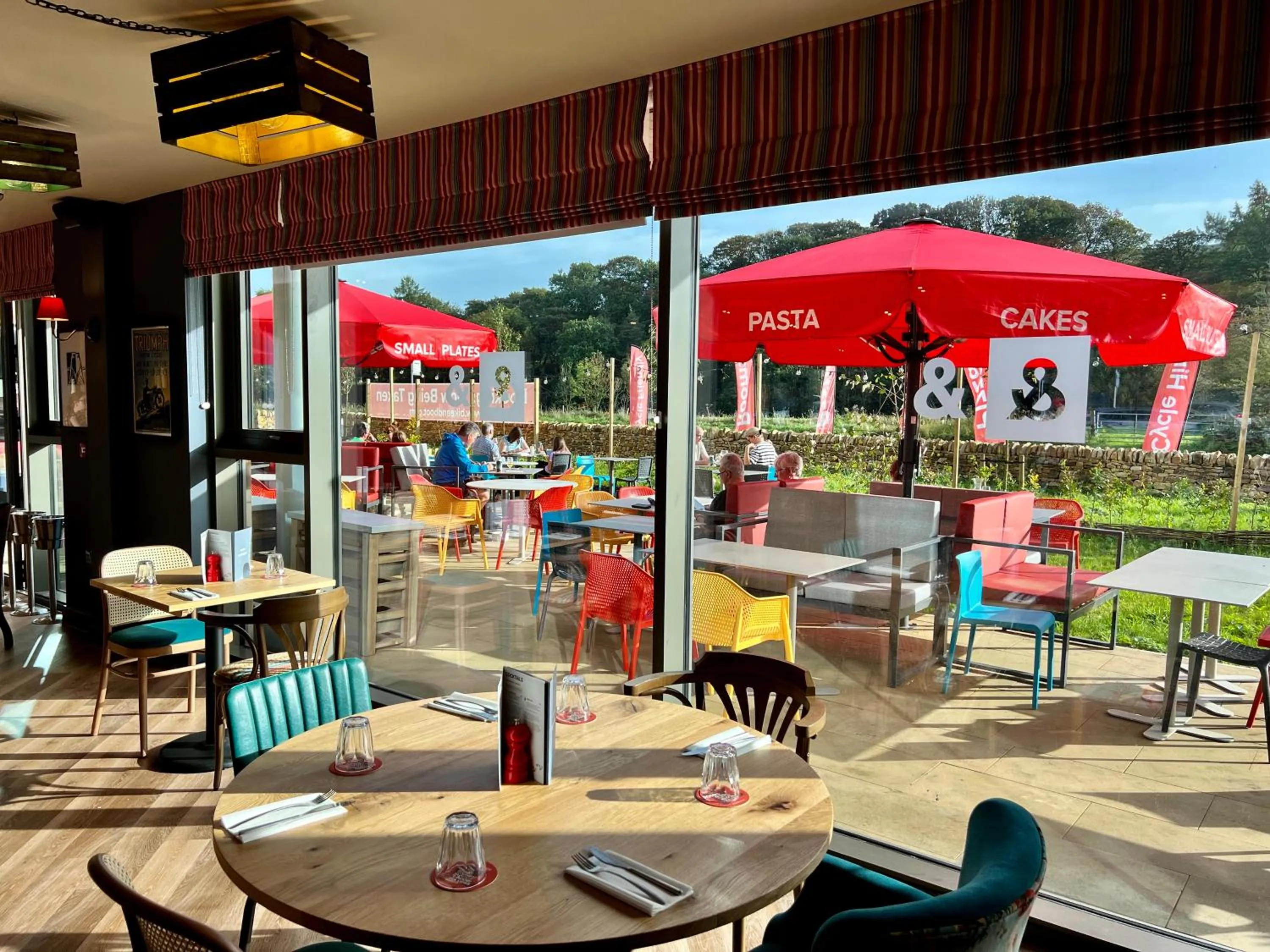 Patio in Bike & Boot Inns Peak District - Leisure Hotels for Now
