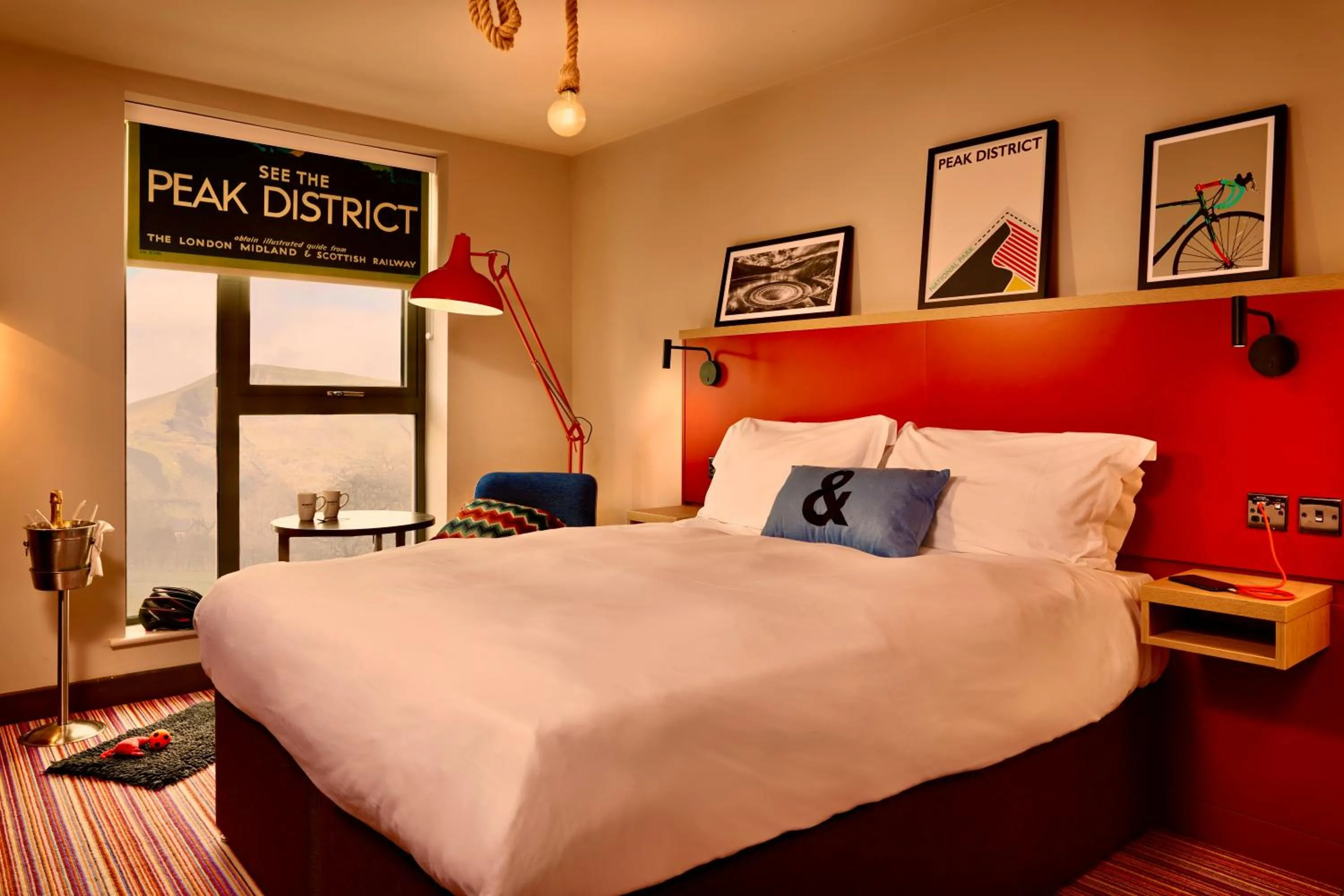 Bedroom, Bed in Bike & Boot Inns Peak District - Leisure Hotels for Now