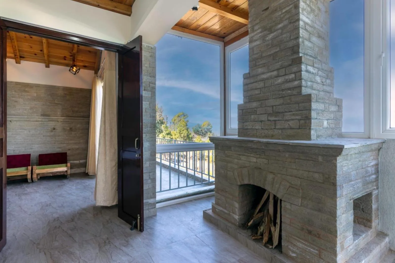 View (from property/room) in Shree Parijat Resort - Luxury Resort in Mukteshwar