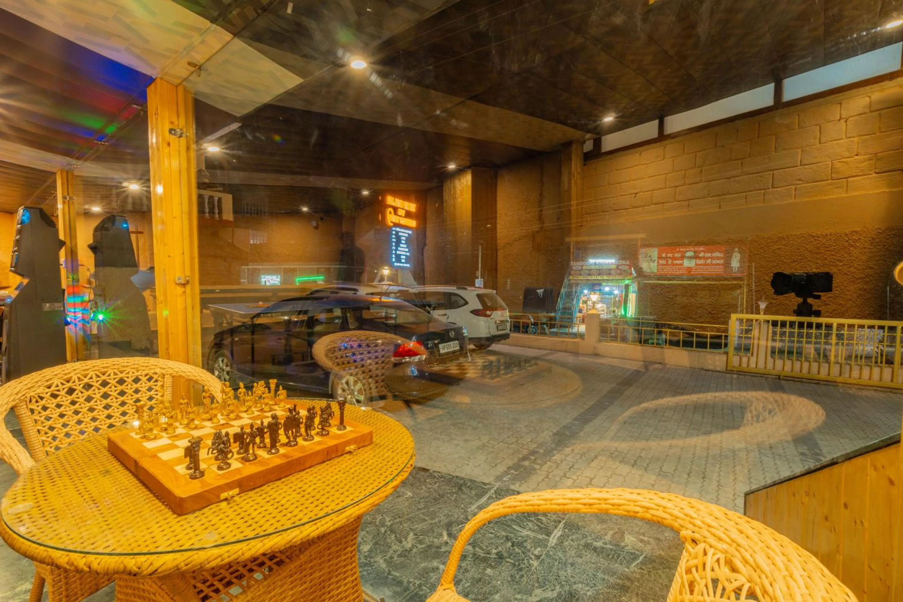 Parking in Hill River Resort By West Western -Property of the Year 2024-25 - Central Heated & Air Cooled, Near Mall Road