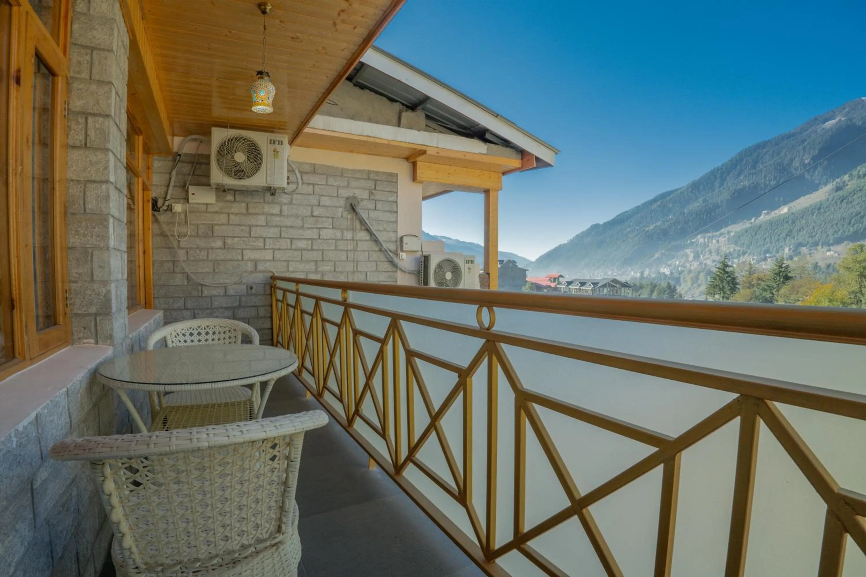 View (from property/room) in Hill River Resort By West Western -Property of the Year 2024-25 - Central Heated & Air Cooled, Near Mall Road