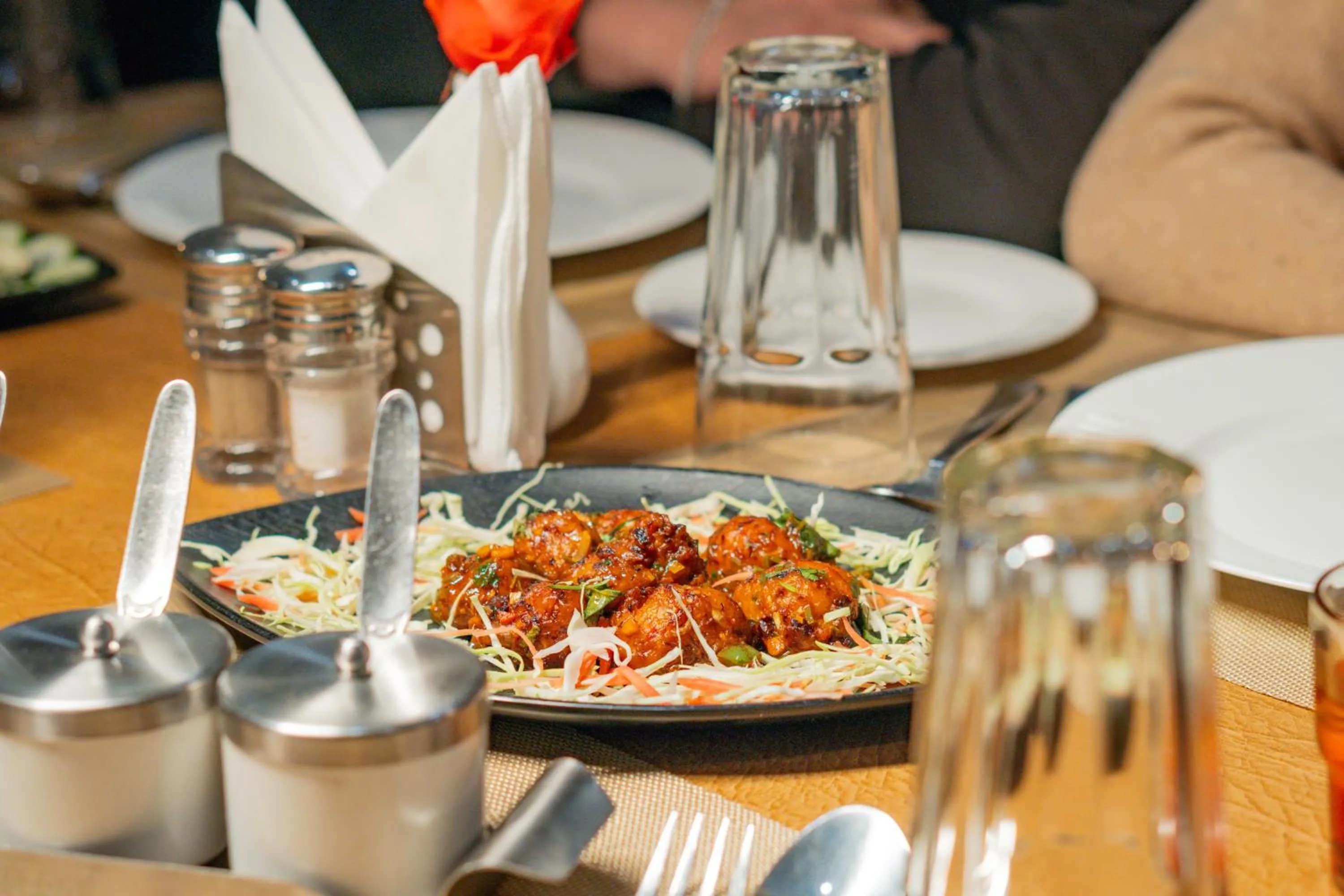 Food and drinks in Hill River Resort By West Western -Property of the Year 2024-25 - Central Heated & Air Cooled, Near Mall Road