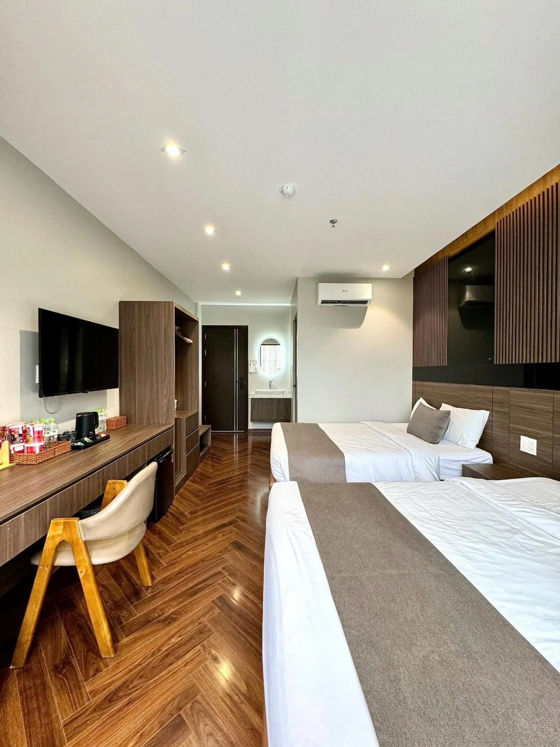 Bed in Hải Long Hotel 2