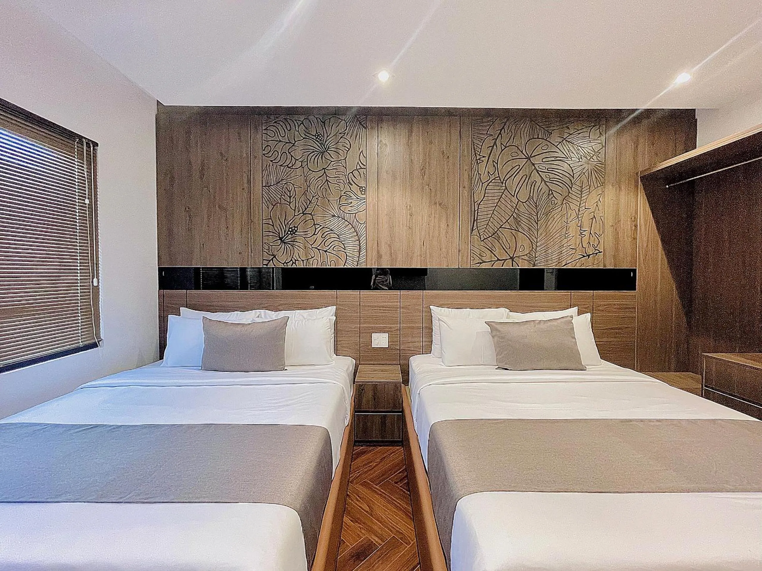 Bed in Hải Long Hotel 2