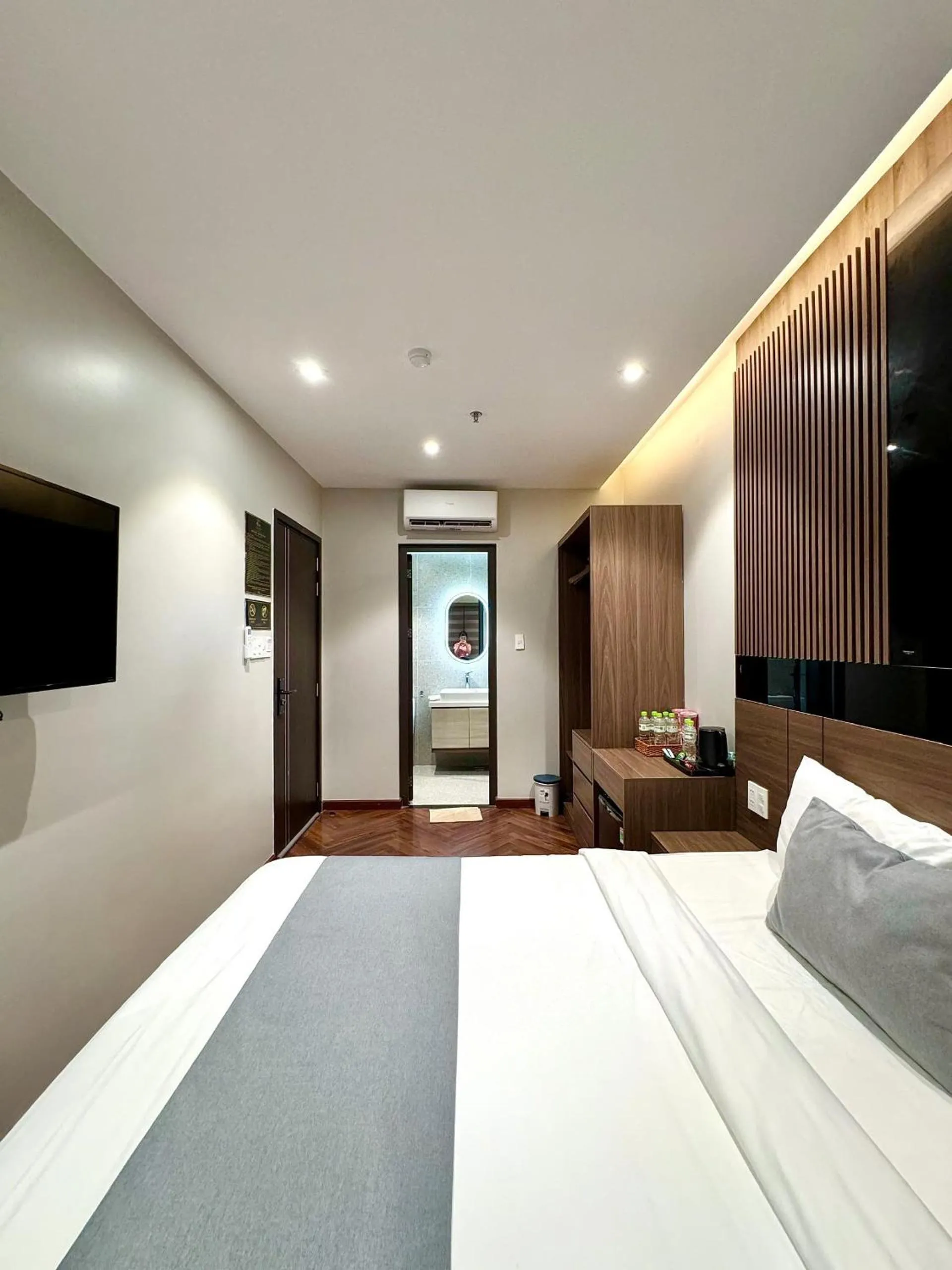 Bed in Hải Long Hotel 2