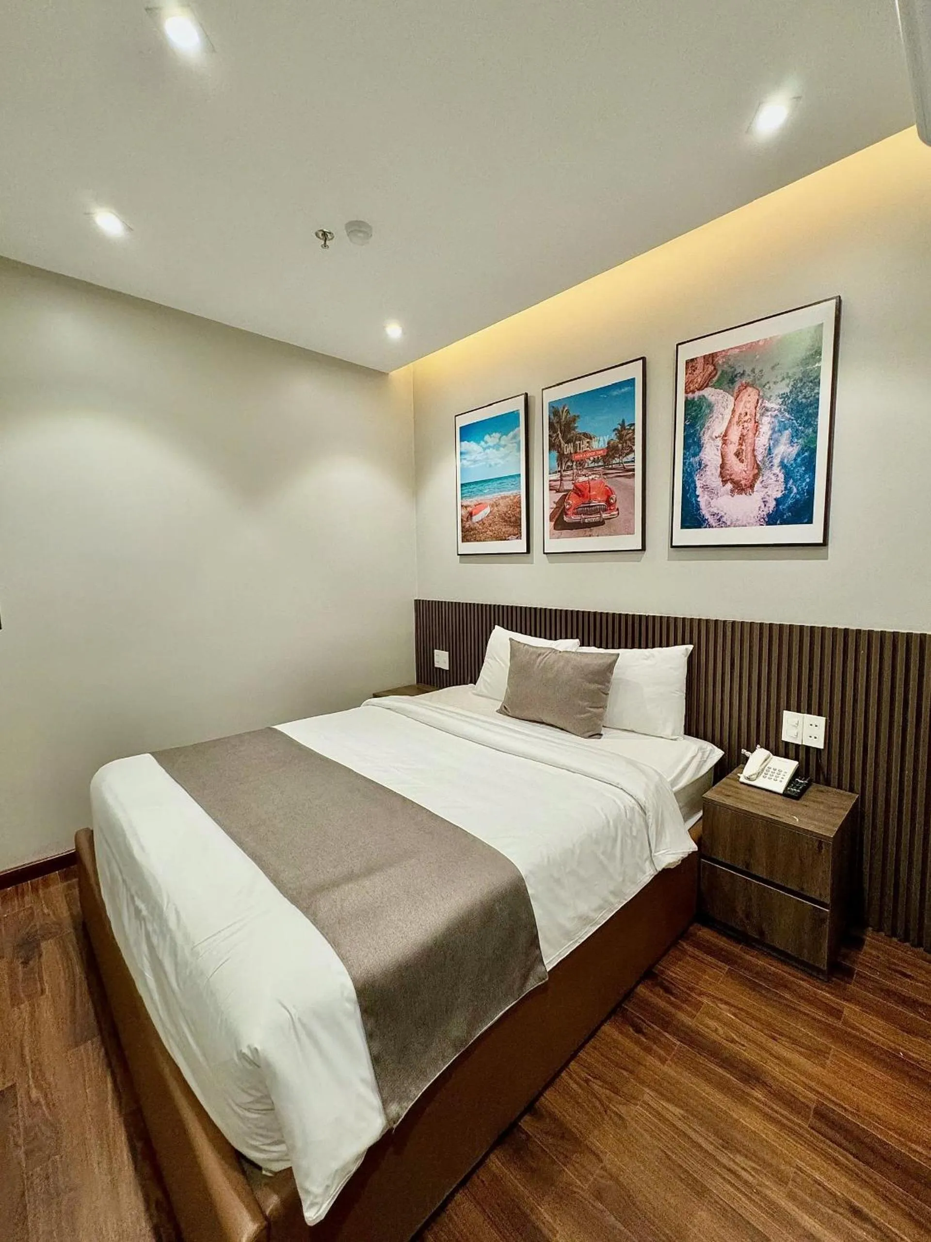 Bed in Hải Long Hotel 2