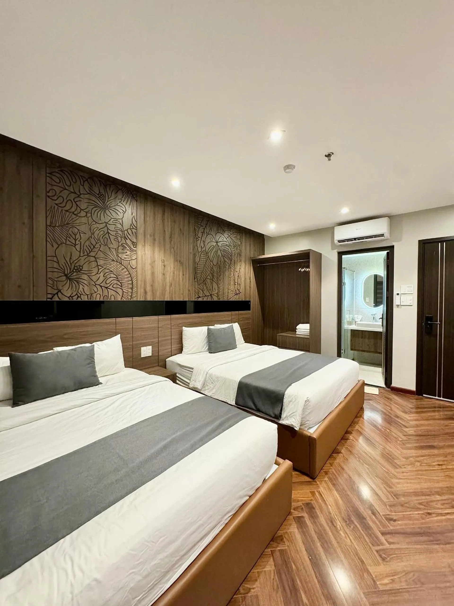 Bed in Hải Long Hotel 2