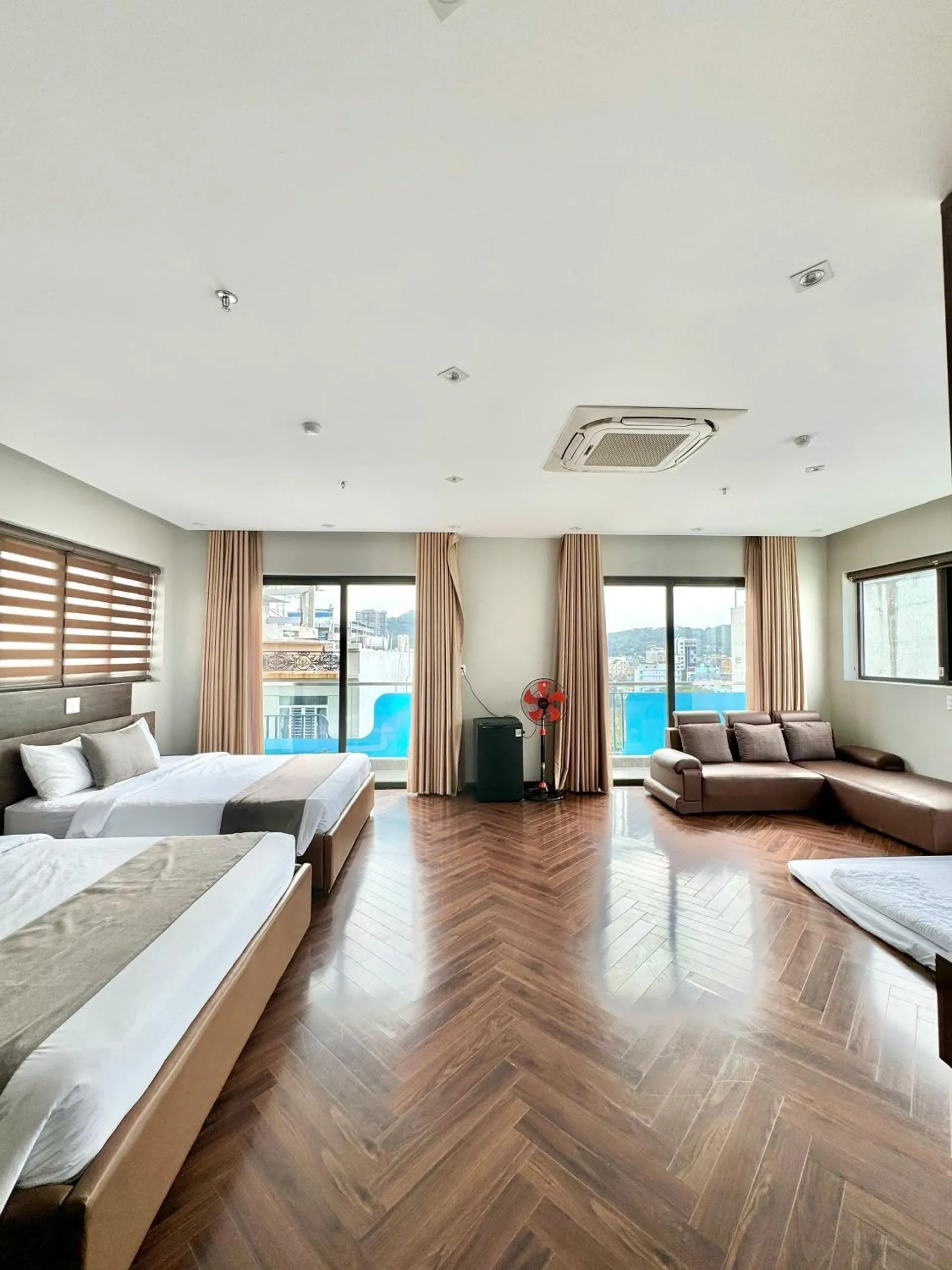 Bed in Hải Long Hotel 2