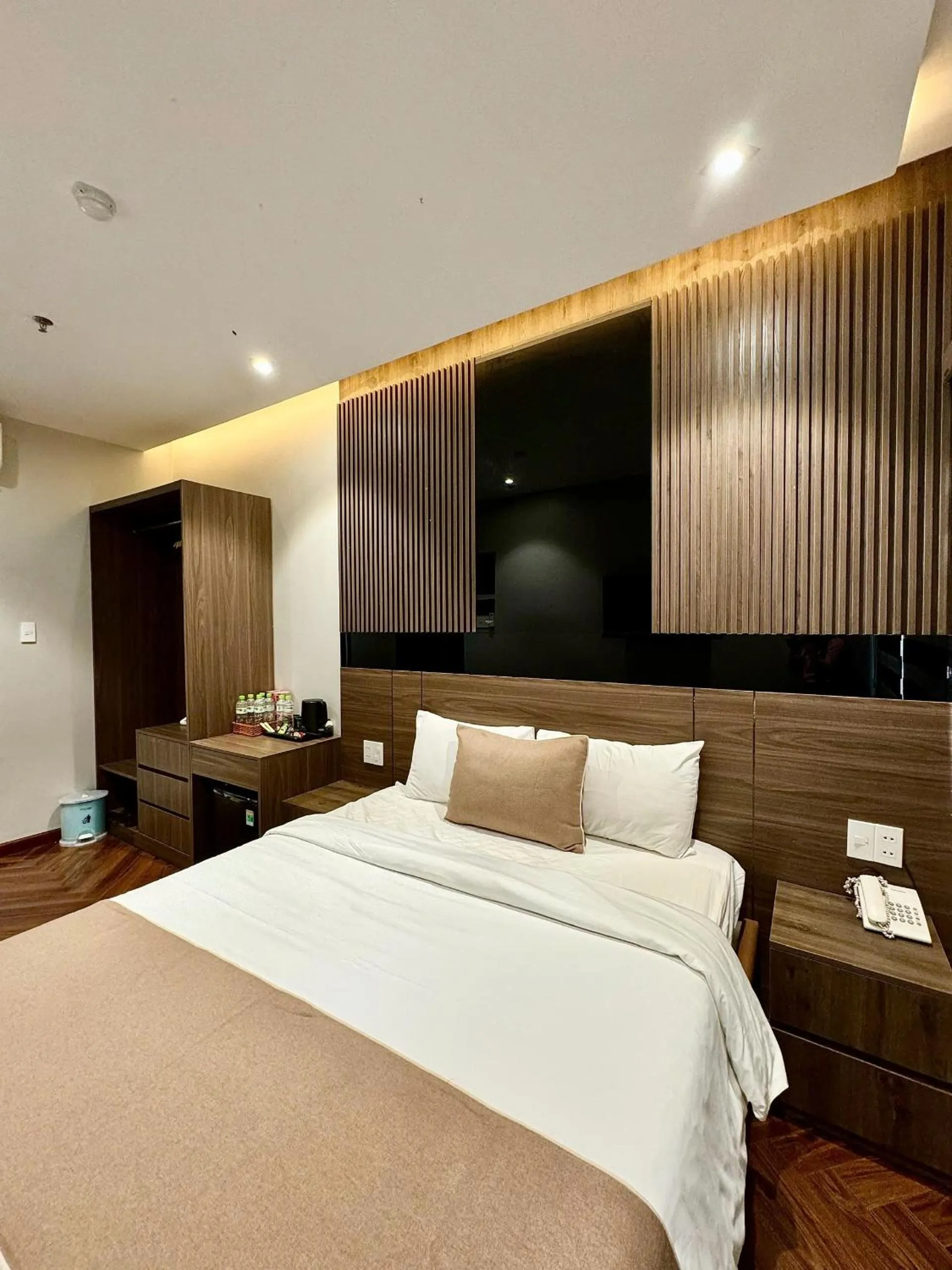 Bed in Hải Long Hotel 2