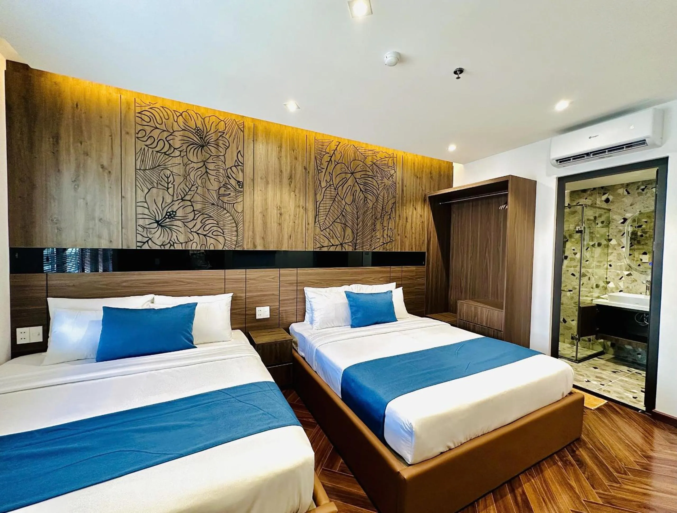 Bed in Hải Long Hotel 2