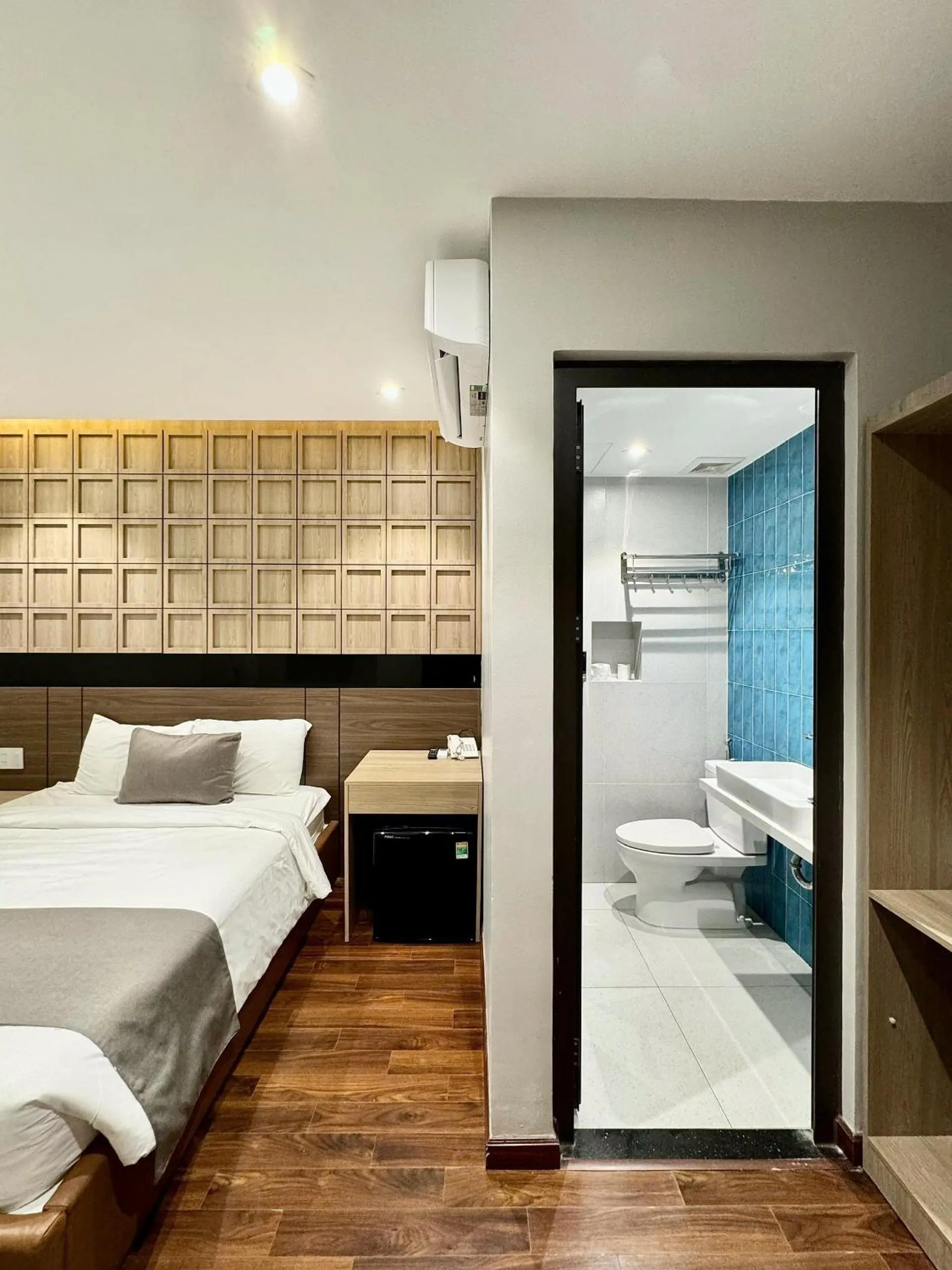 Bed in Hải Long Hotel 2