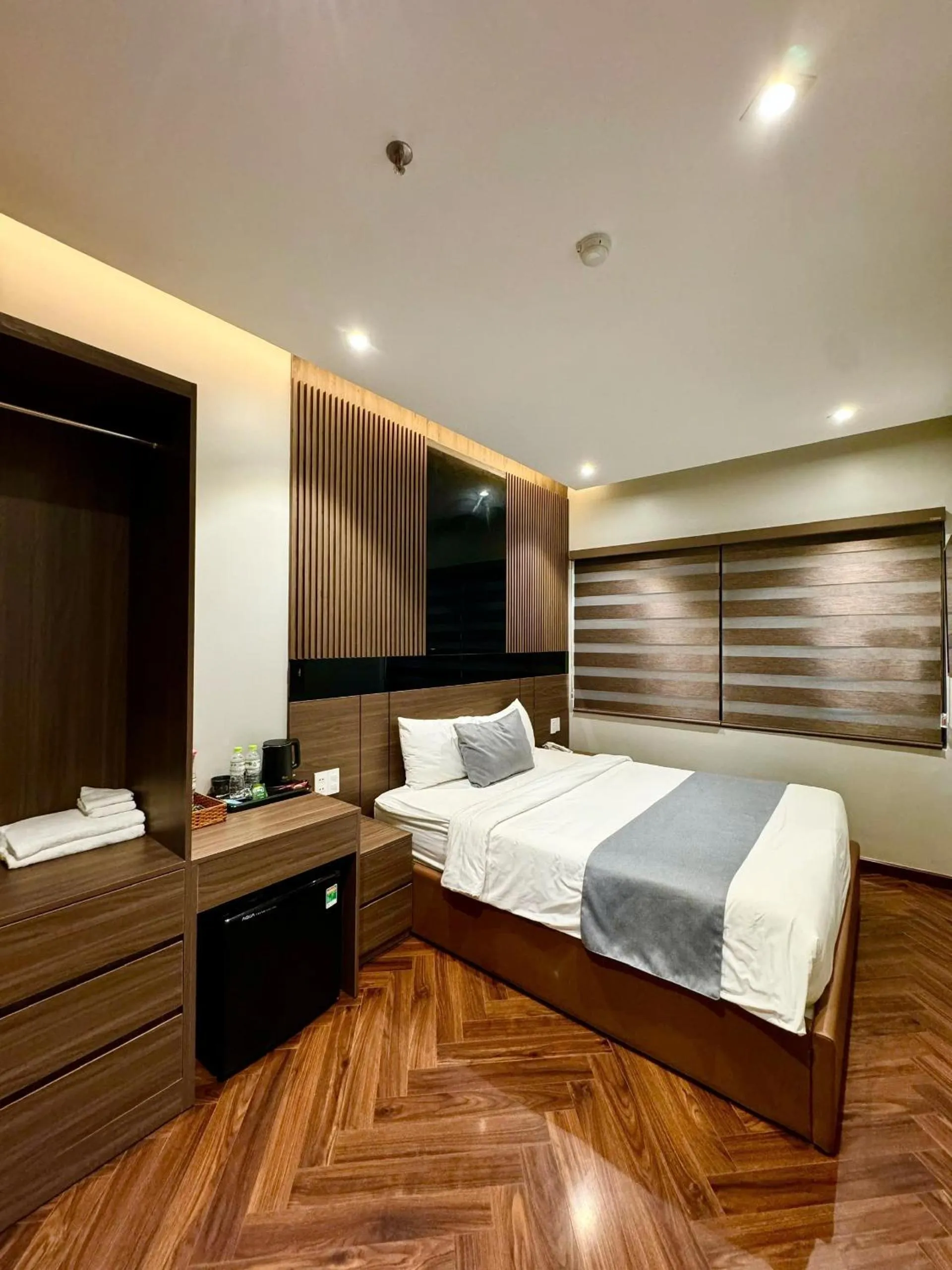 Bed in Hải Long Hotel 2