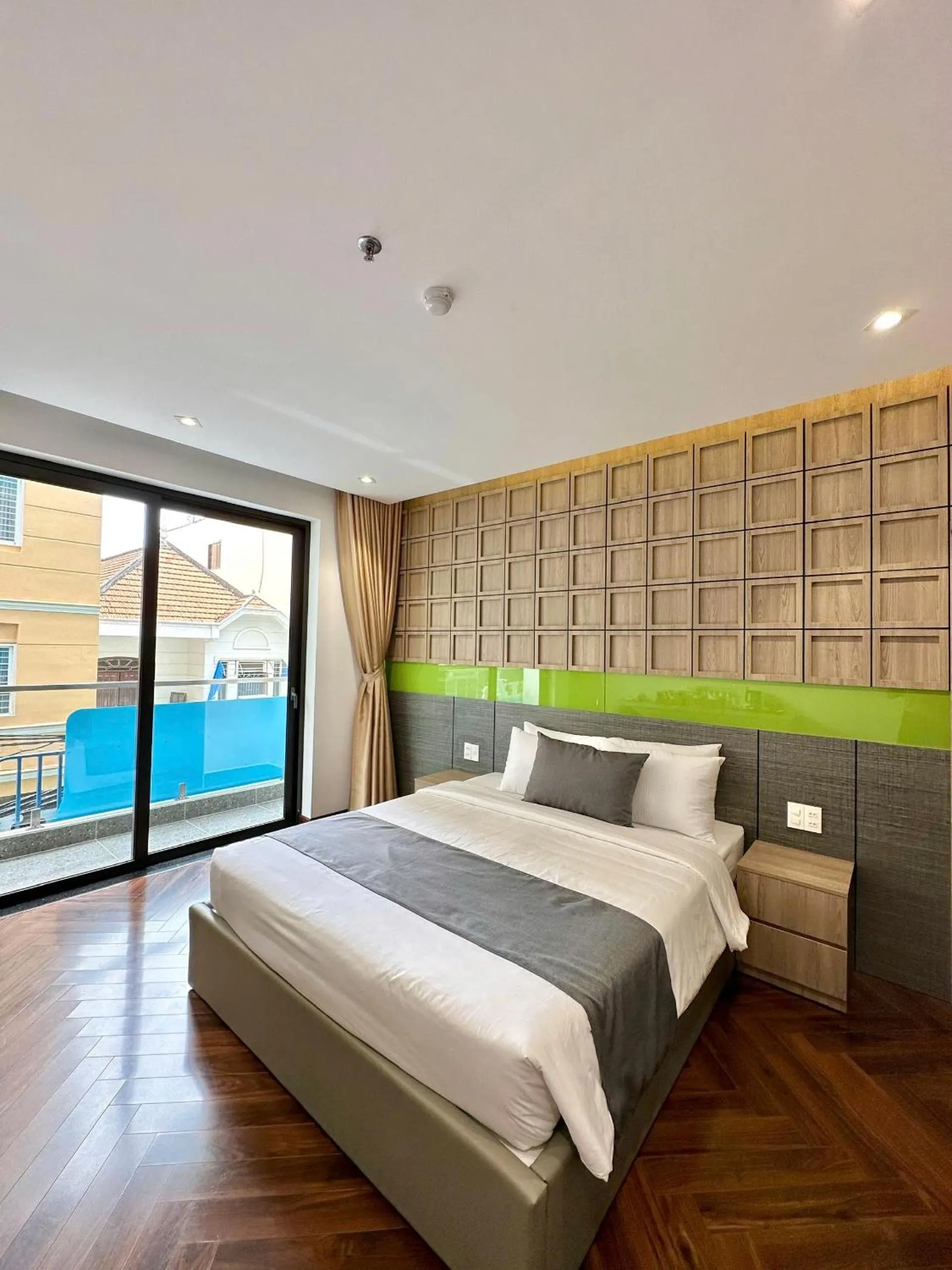 Bed in Hải Long Hotel 2