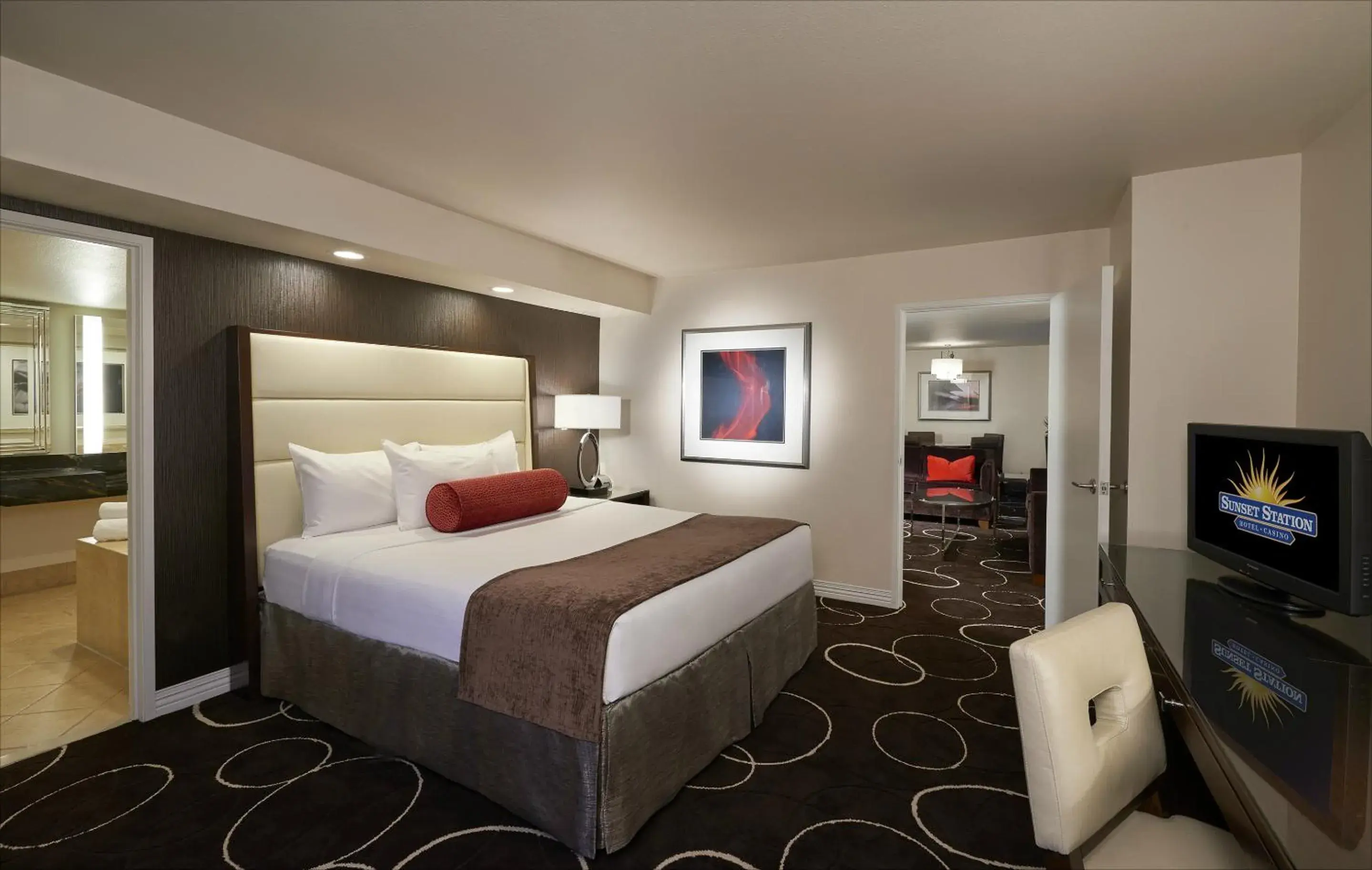Bed in Sunset Station Hotel & Casino Bed in Sunset Station Hotel & Casino