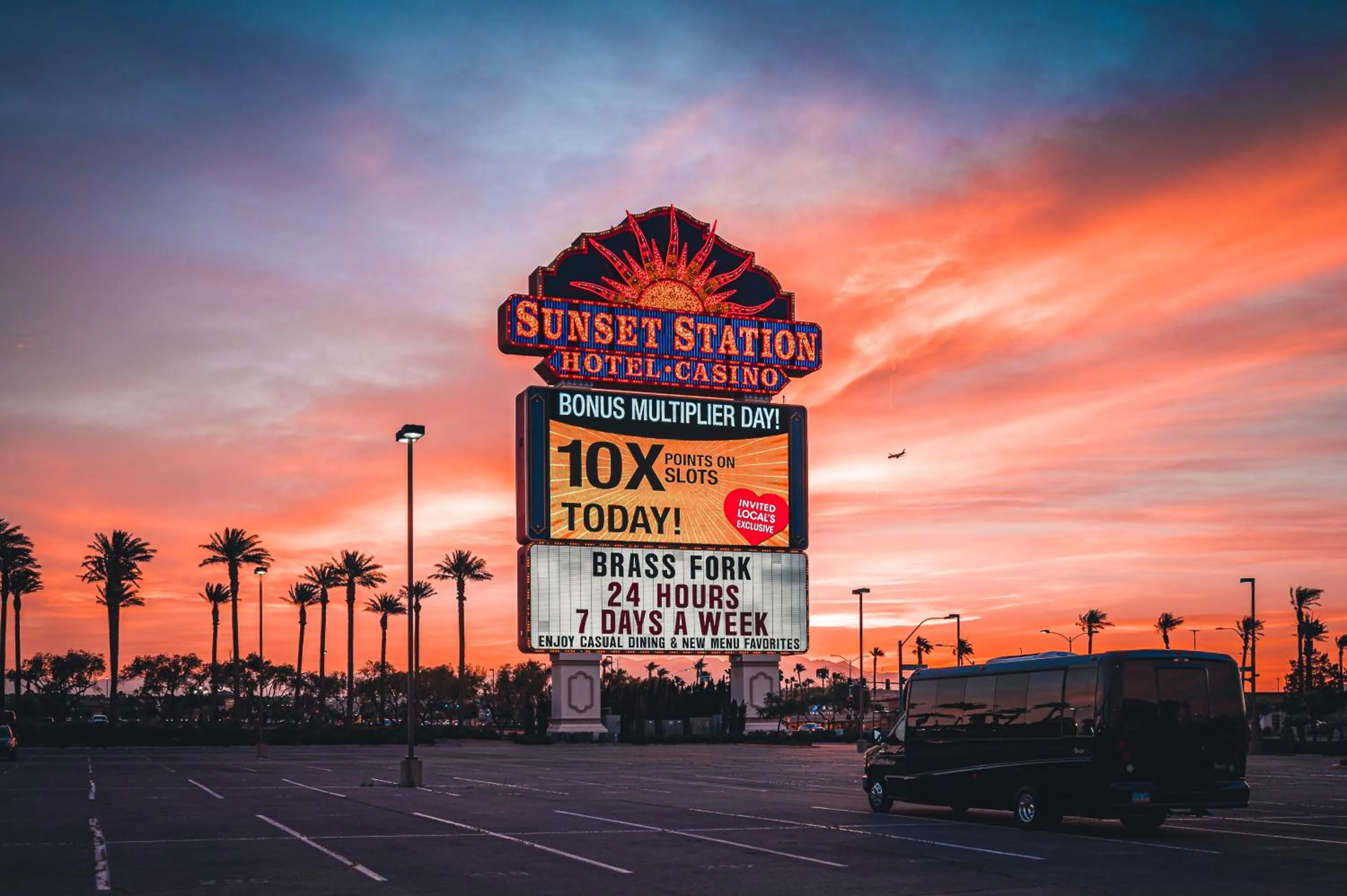 Property logo or sign in Sunset Station Hotel & Casino