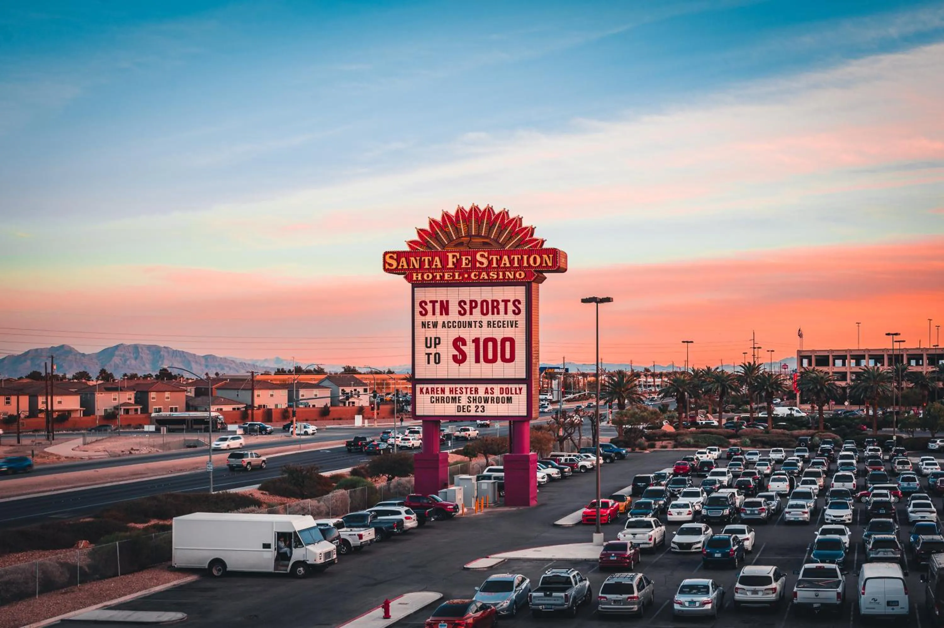 Property logo or sign in Santa Fe Station Hotel & Casino