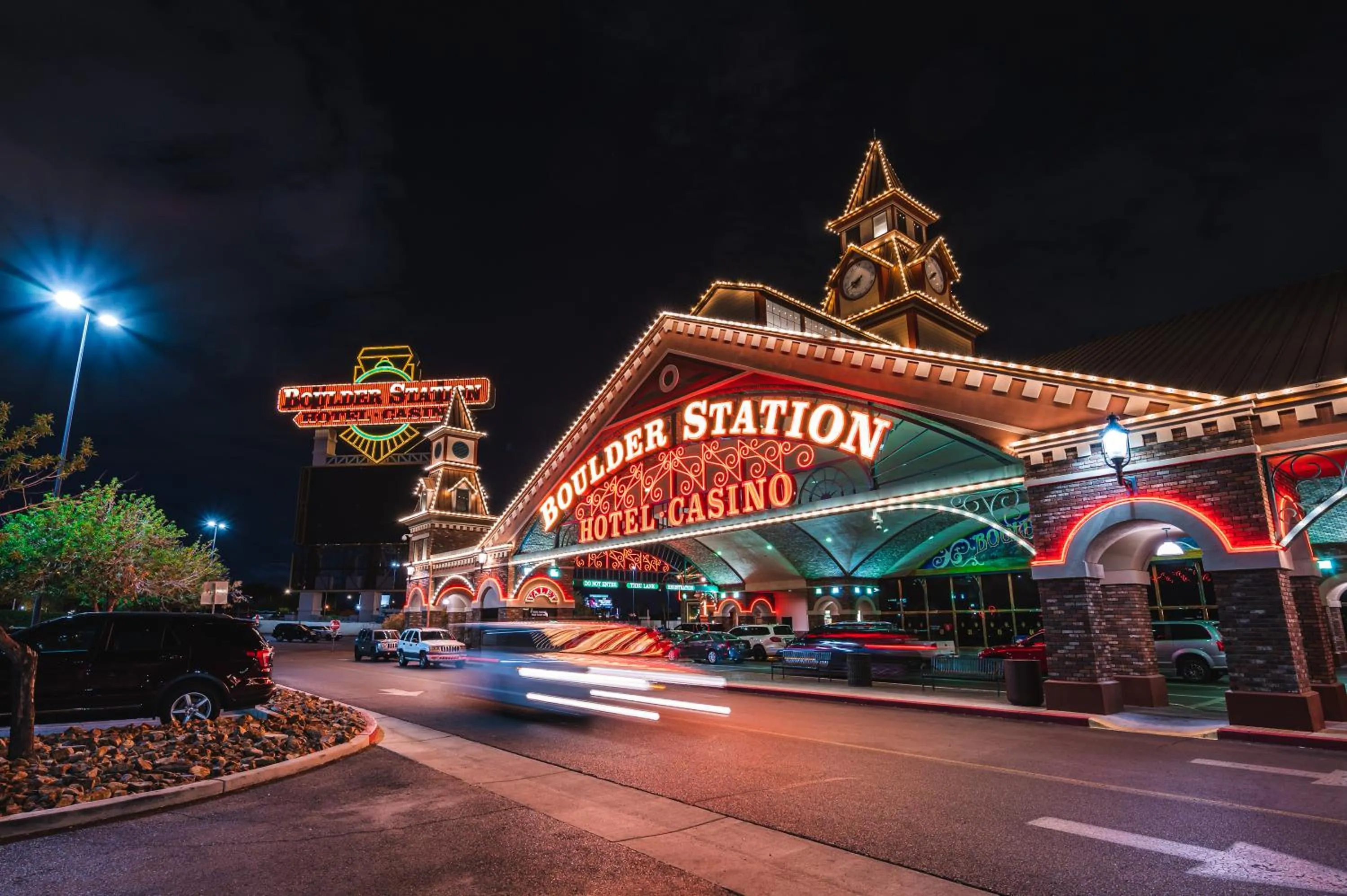 Night in Boulder Station Hotel & Casino