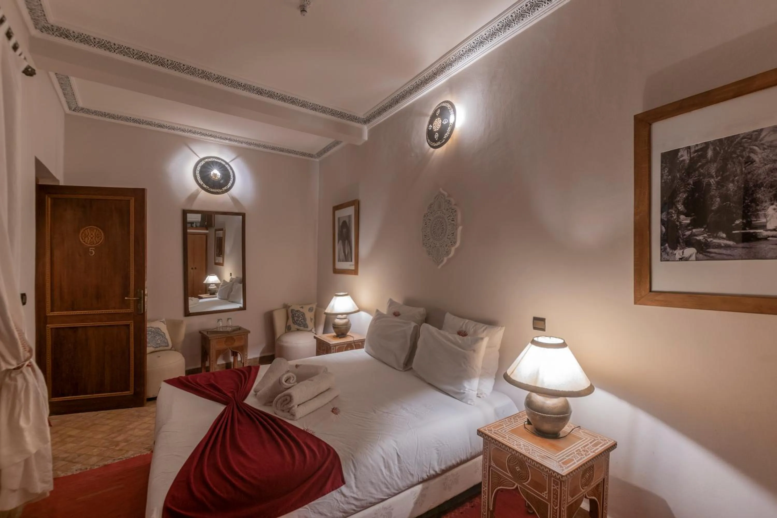 Bedroom, Bed in Riad Anais Marrakech