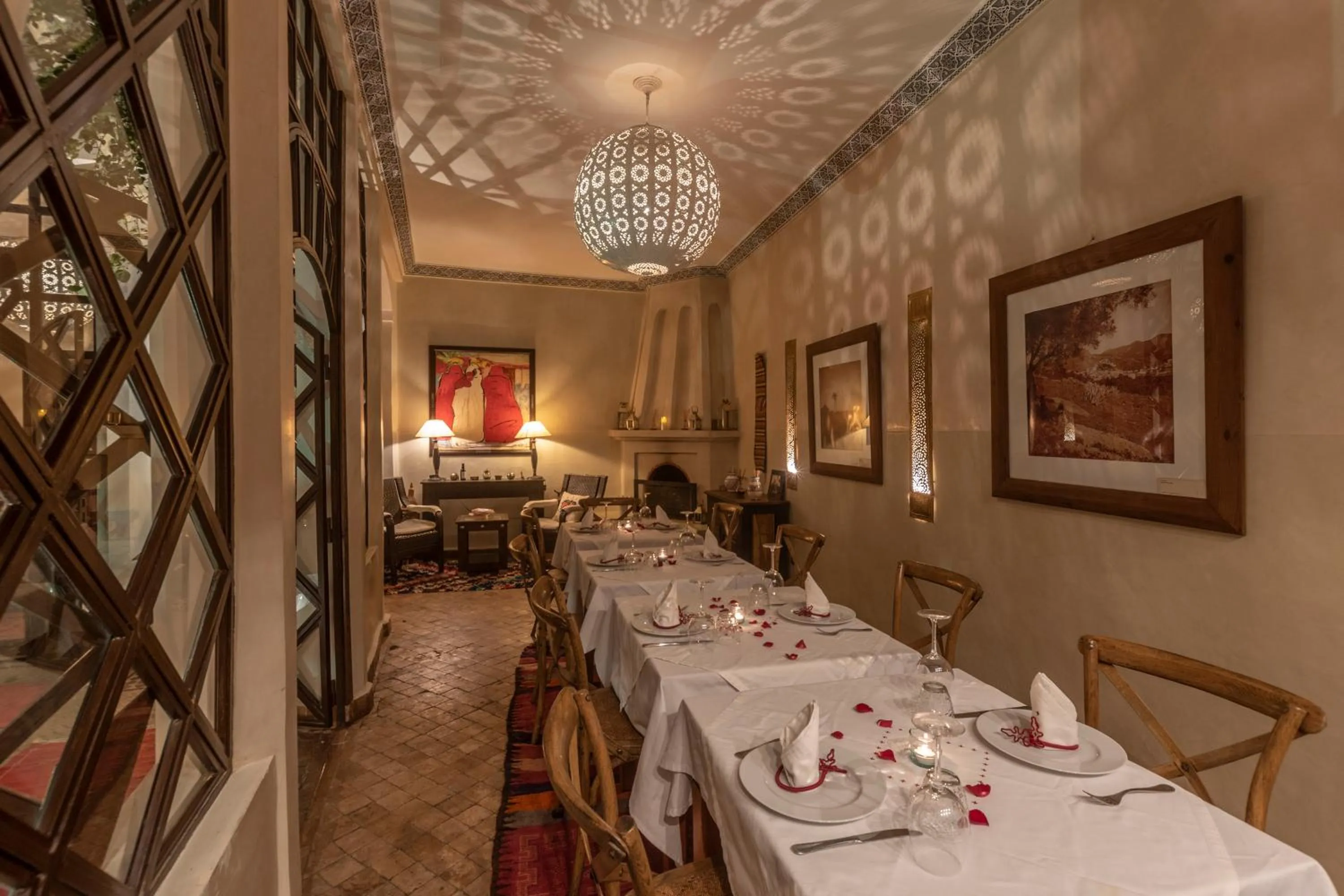 Restaurant/places to eat in Riad Anais Marrakech