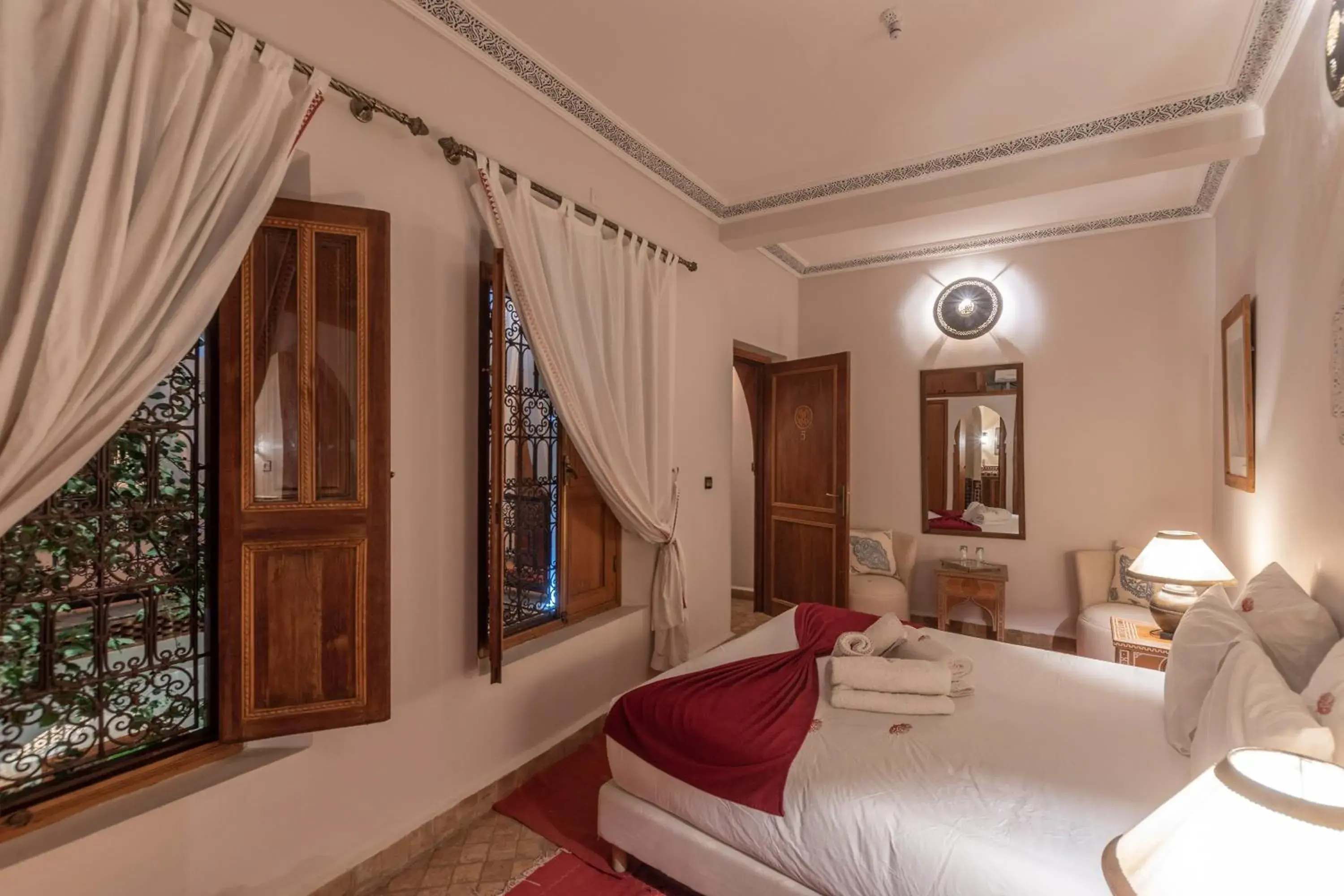 Bed in Riad Anais Marrakech Bed in Riad Anais Marrakech