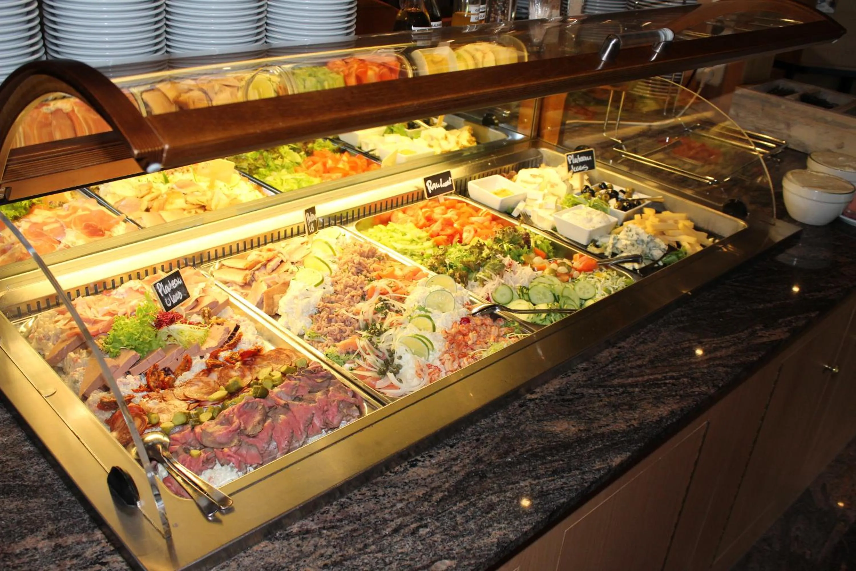 Food close-up in Hotel Restaurant 't Klokje