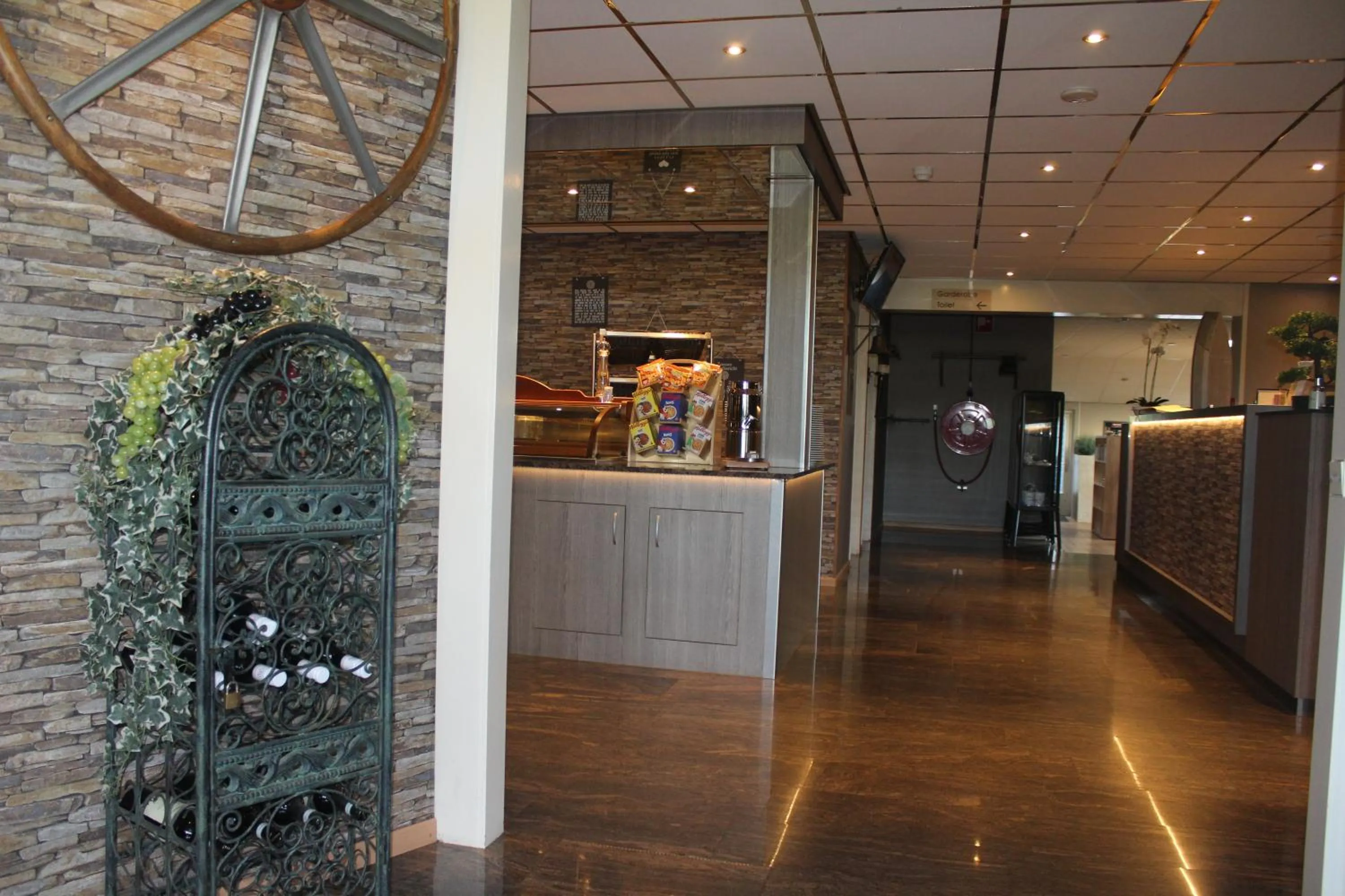 Lobby or reception in Hotel Restaurant 't Klokje