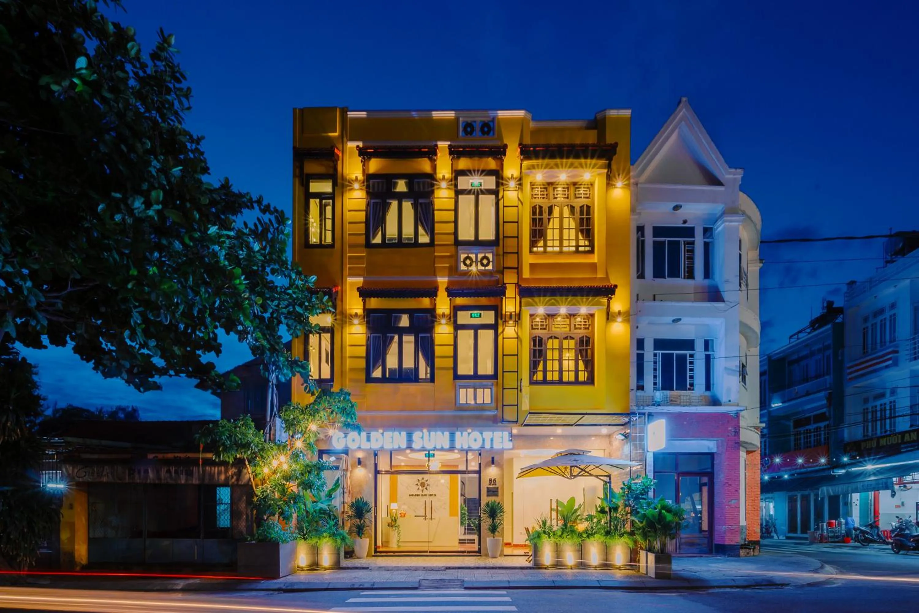 Property building in Golden Sun Hotel Hoi An