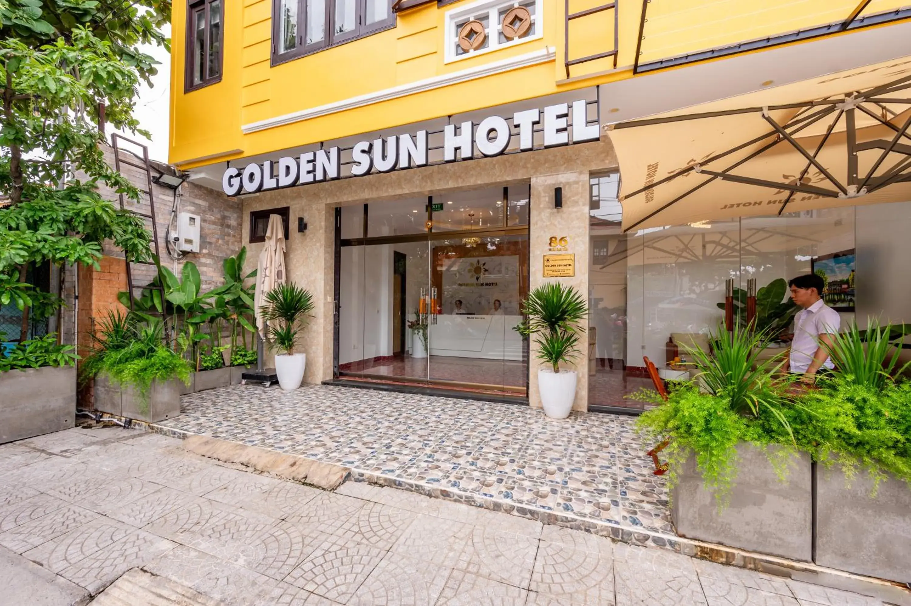 Property building in Golden Sun Hotel Hoi An Property building in Golden Sun Hotel Hoi An