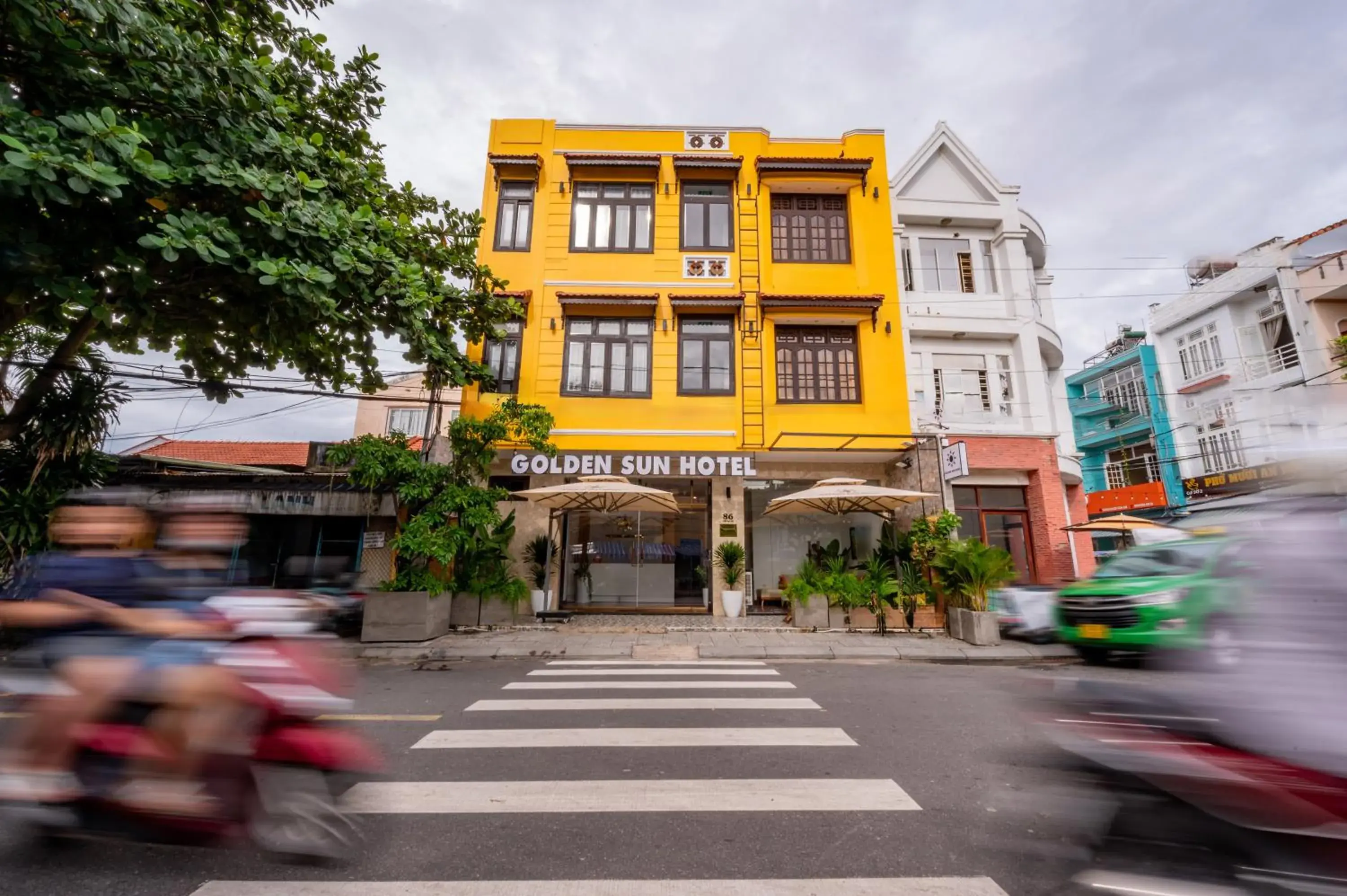 Property building in Golden Sun Hotel Hoi An Property building in Golden Sun Hotel Hoi An