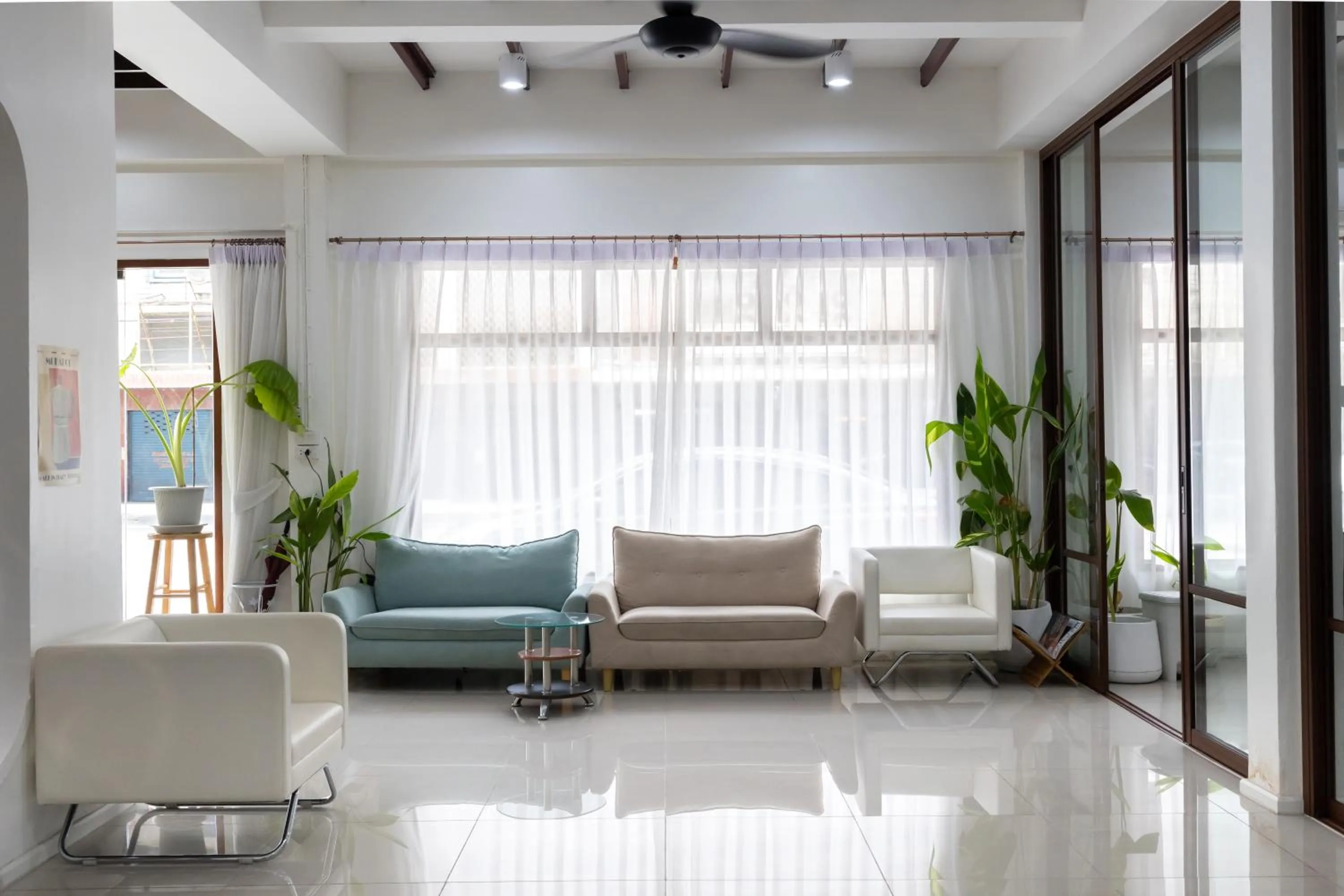 Seating area in Samer Boutique Stay