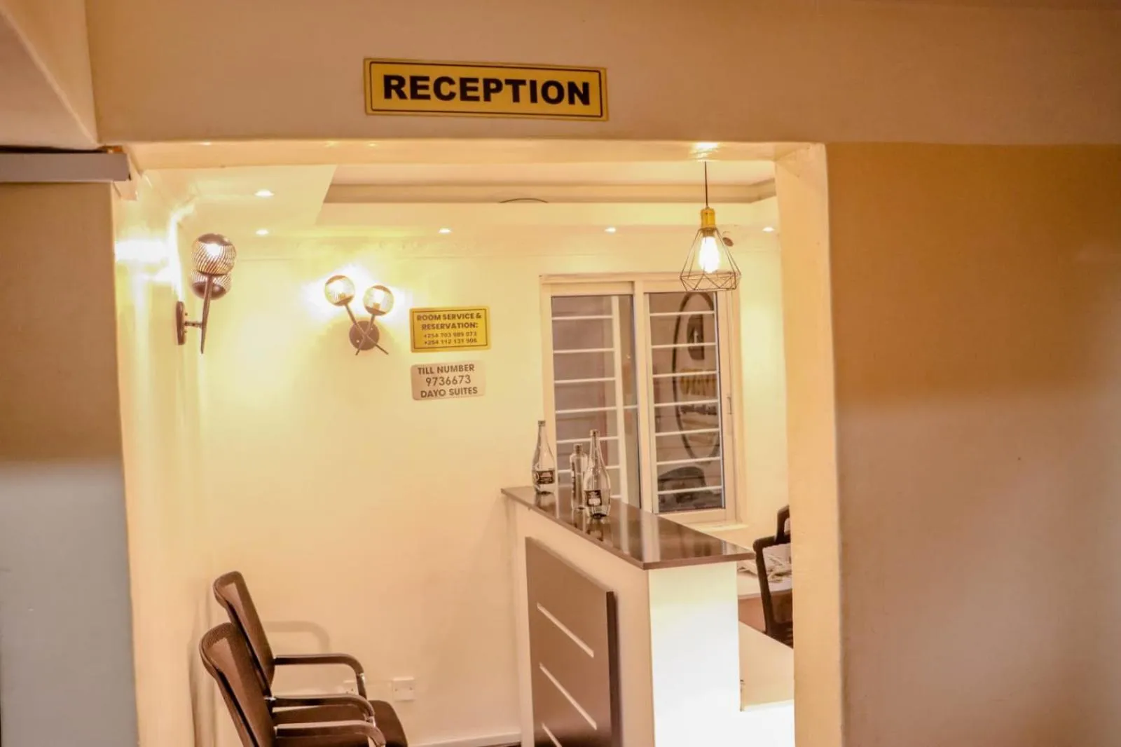 Lobby or reception in Dayo Suites and Hotel
