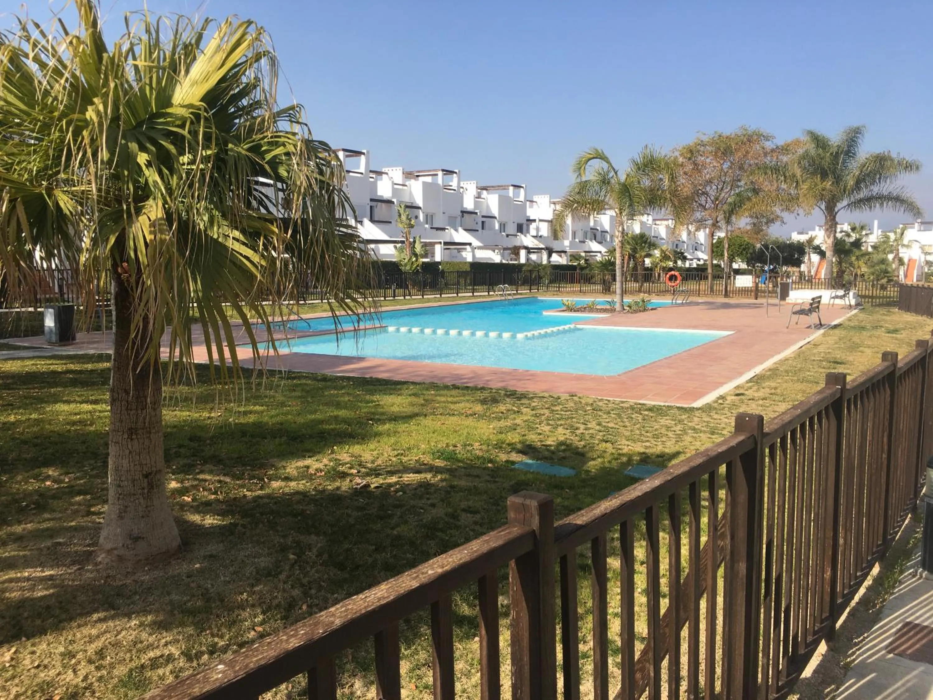 Pool view in Naranjos Condado