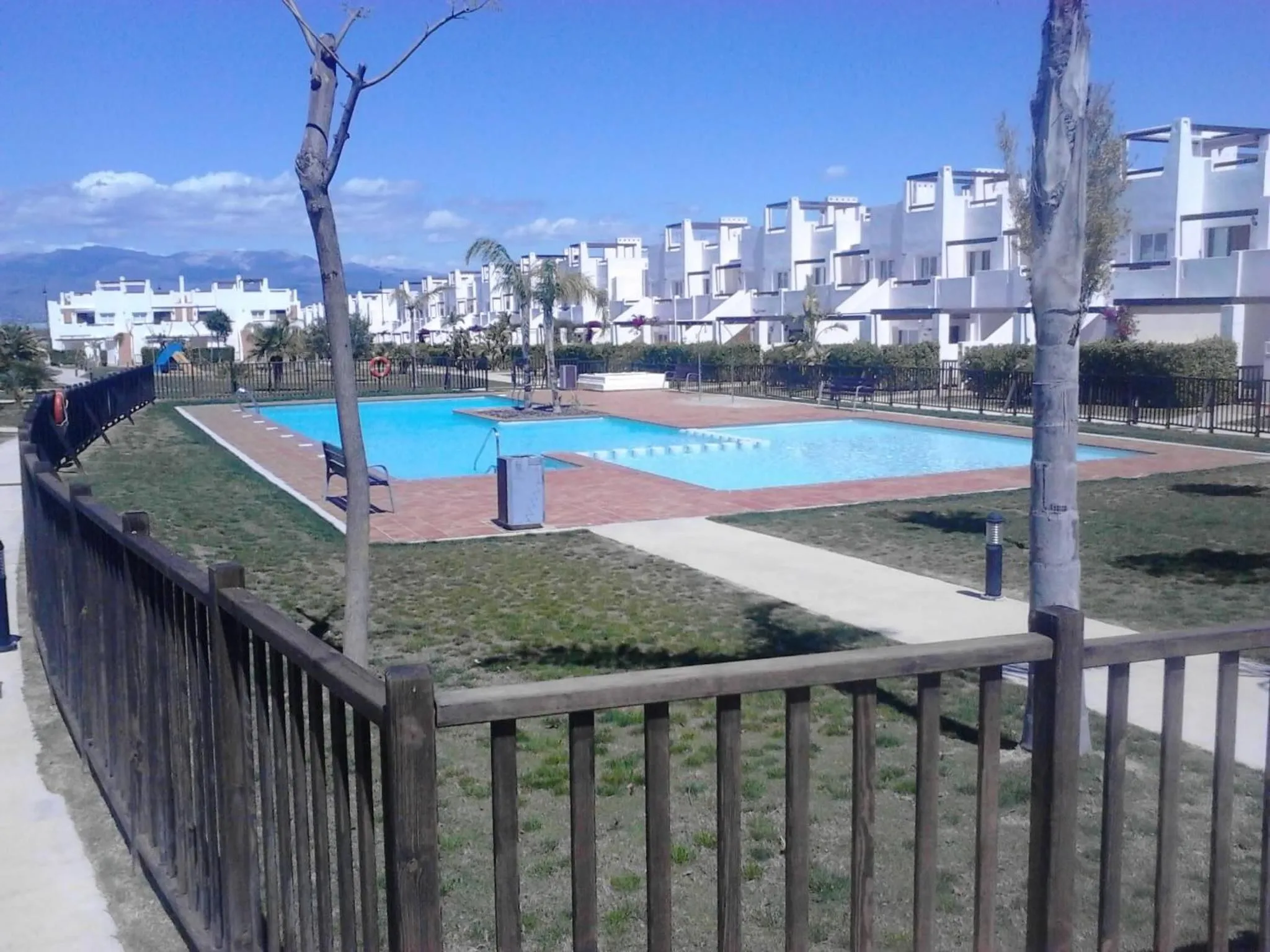 Pool view in Naranjos Condado