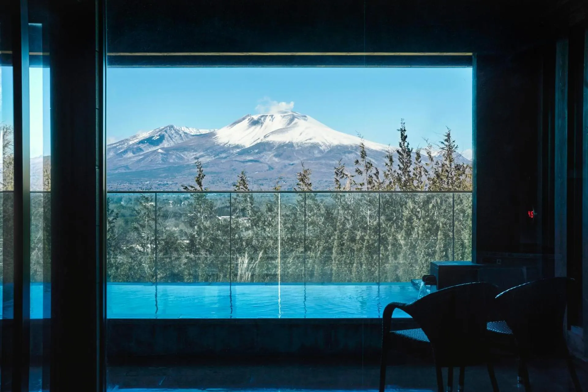 Hot Spring Bath in Karuizawa Asama Prince Hotel