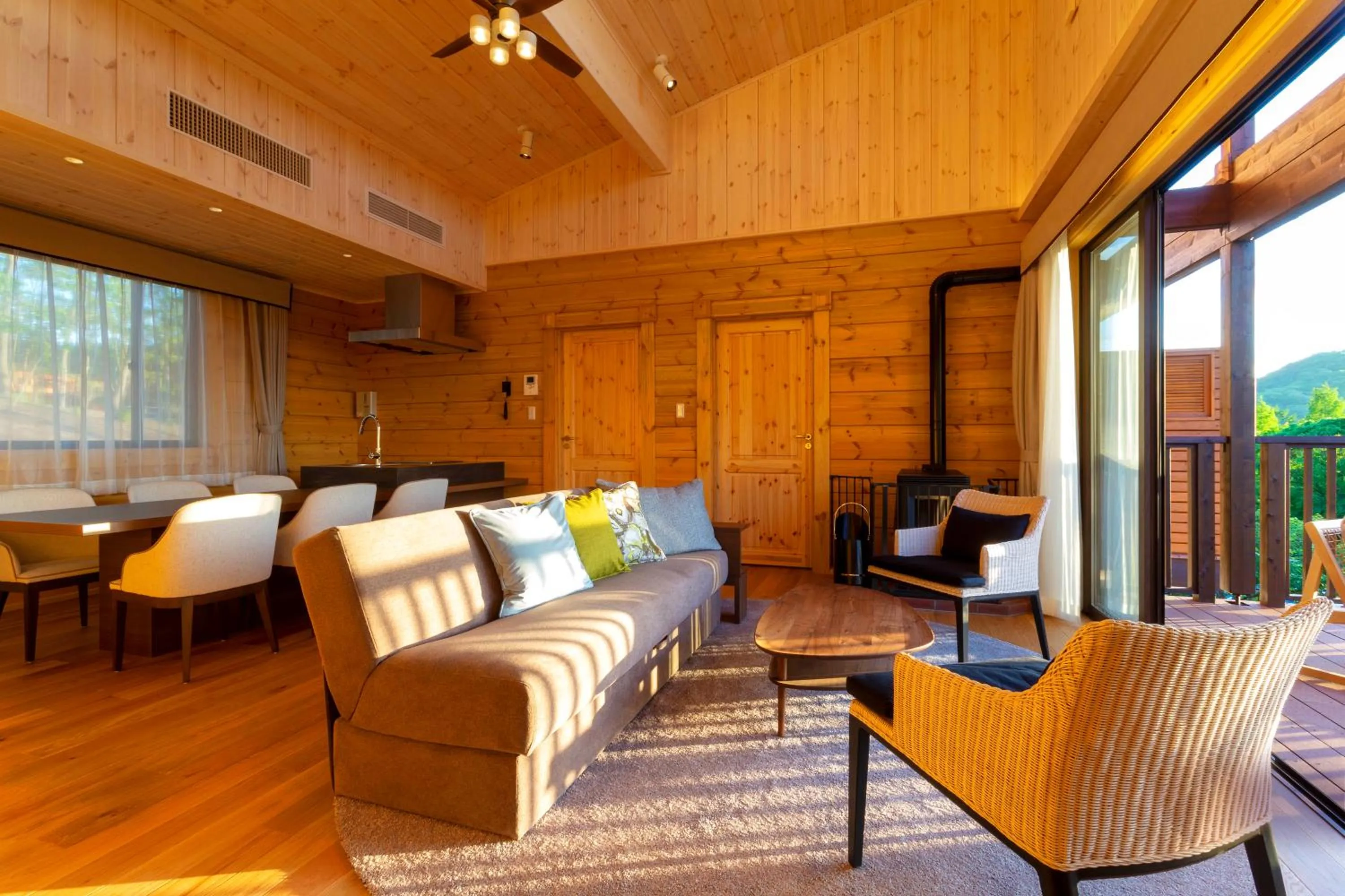 Living room in Karuizawa Asama Prince Hotel