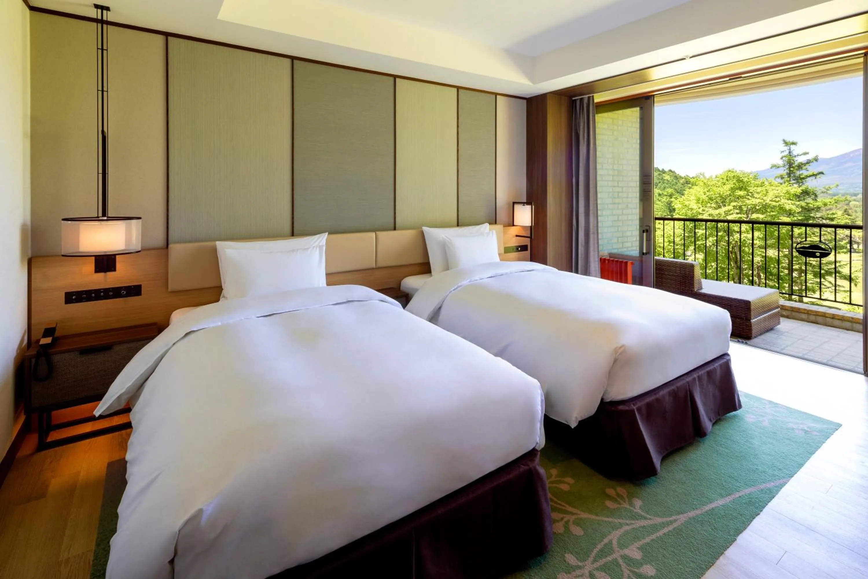 Bedroom, Bed in Karuizawa Asama Prince Hotel