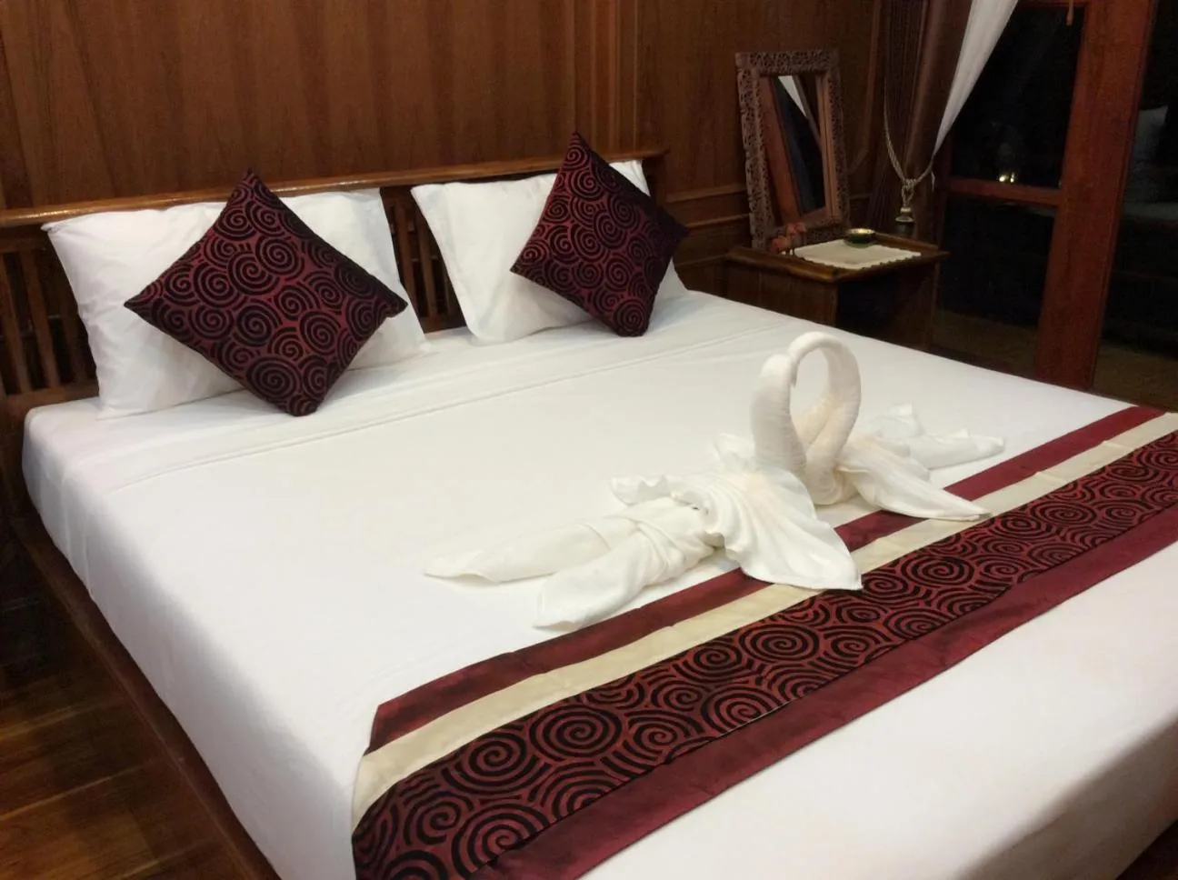 Bed in Lanta Wanida Resort