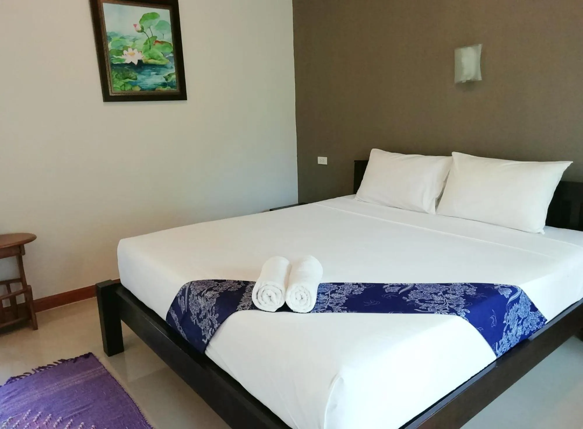 Bed in Lanta Wanida Resort