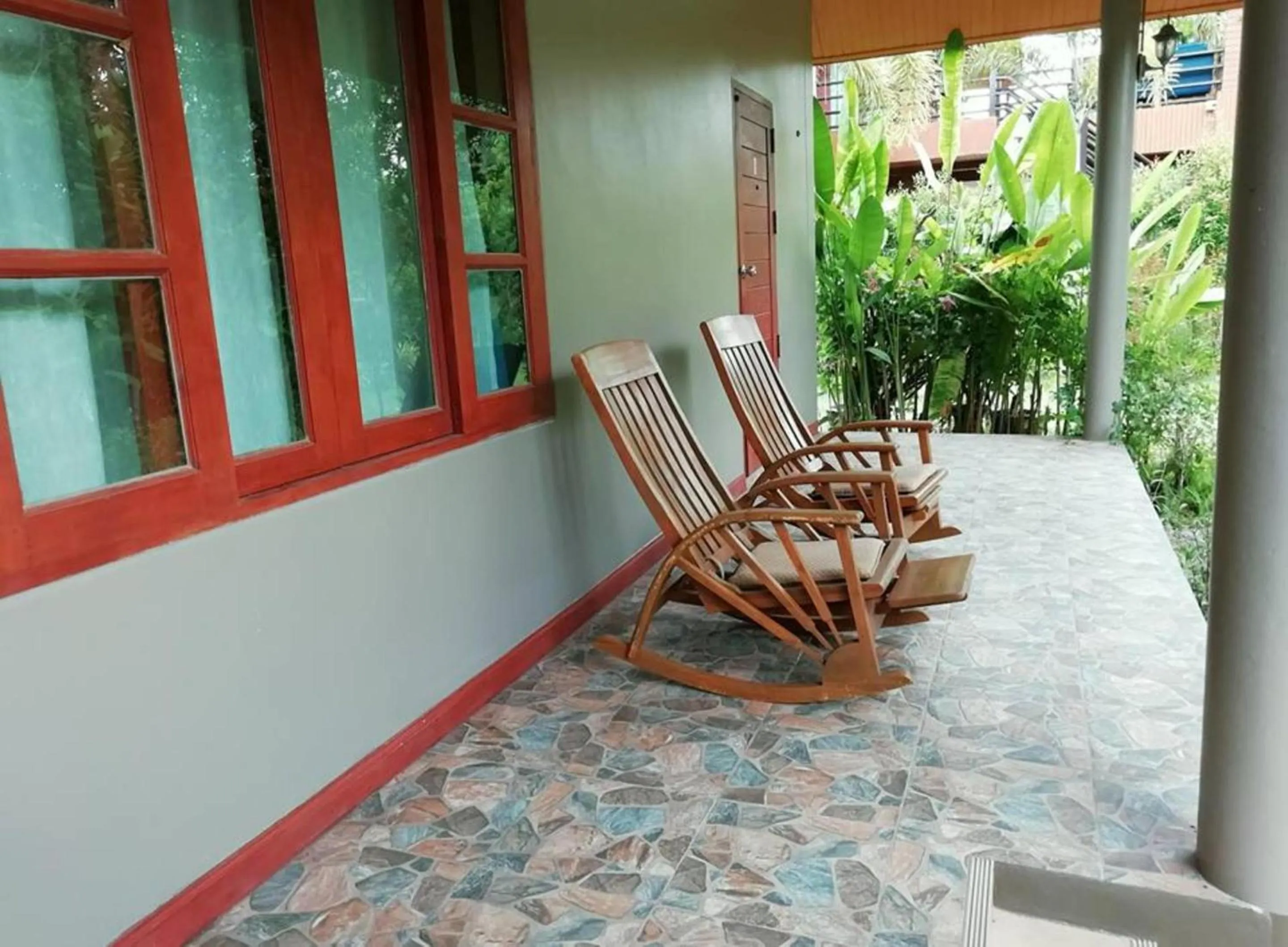 Balcony/Terrace in Lanta Wanida Resort