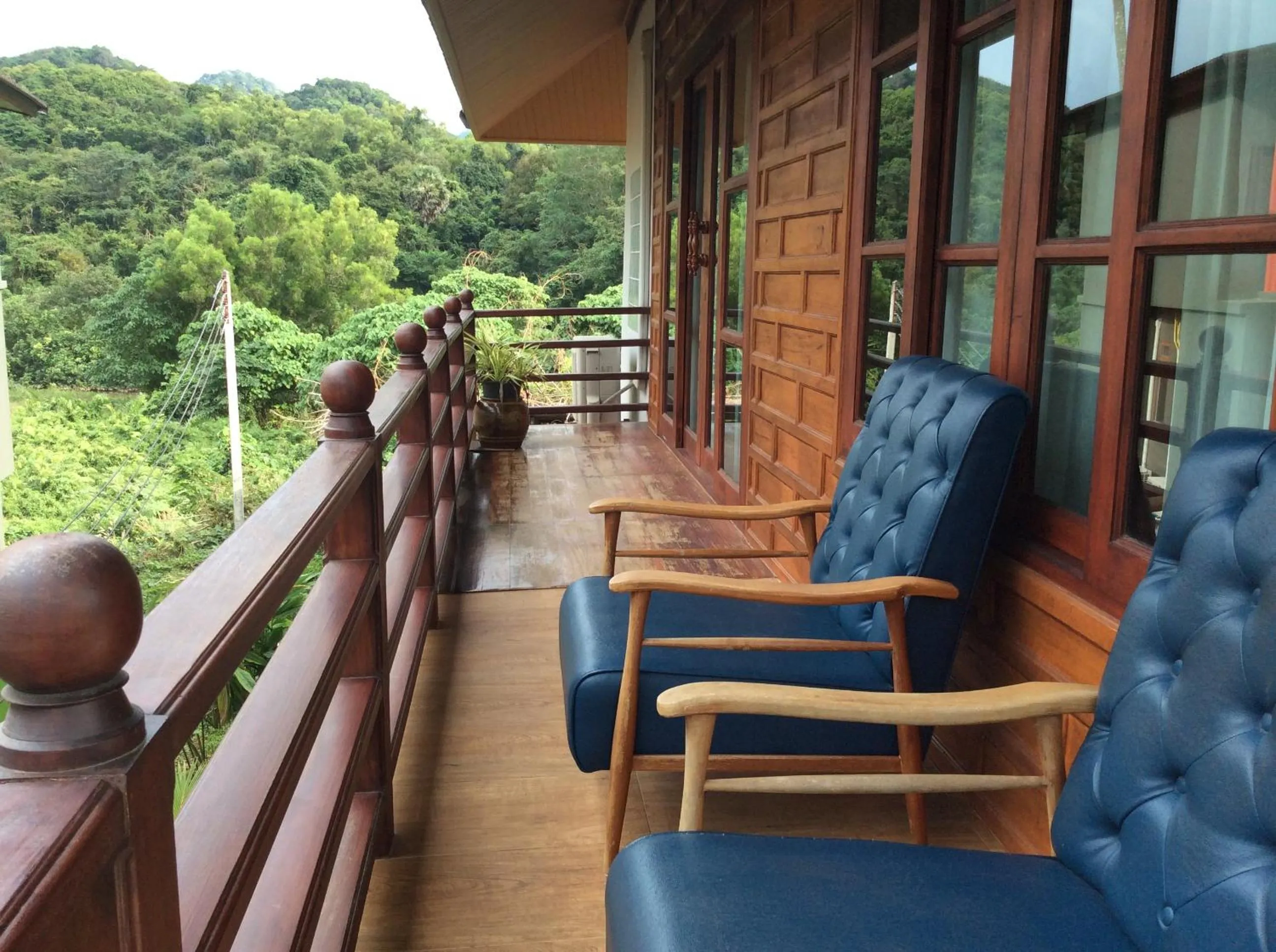 Pool view in Lanta Wanida Resort