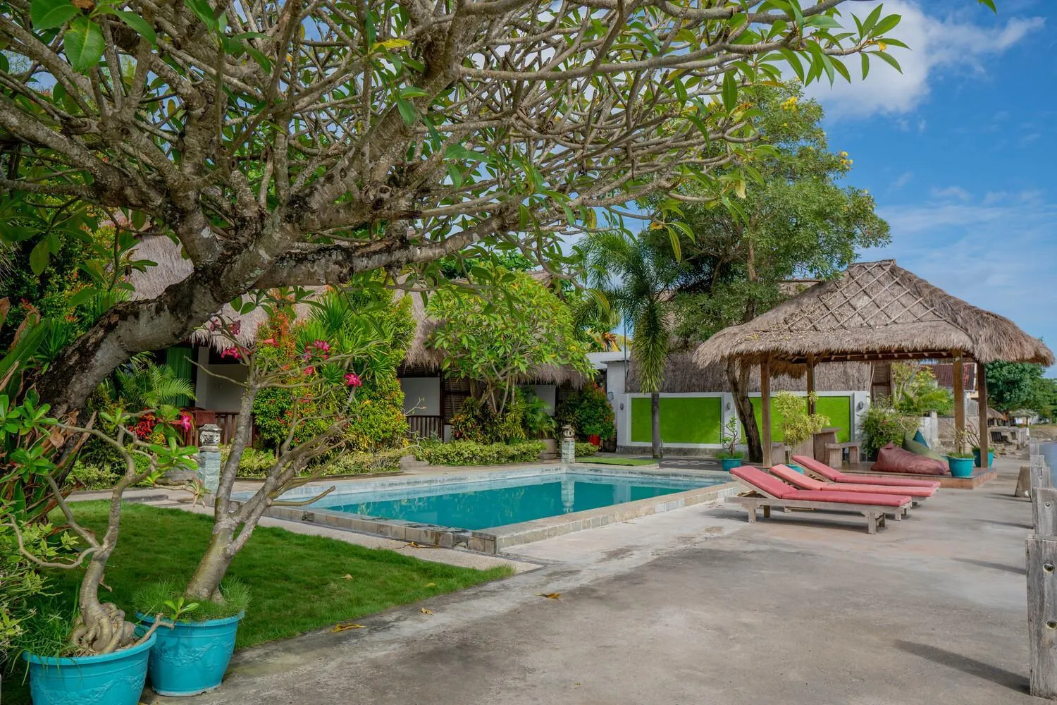 Natural landscape in Krisna Bungalows and Restaurant