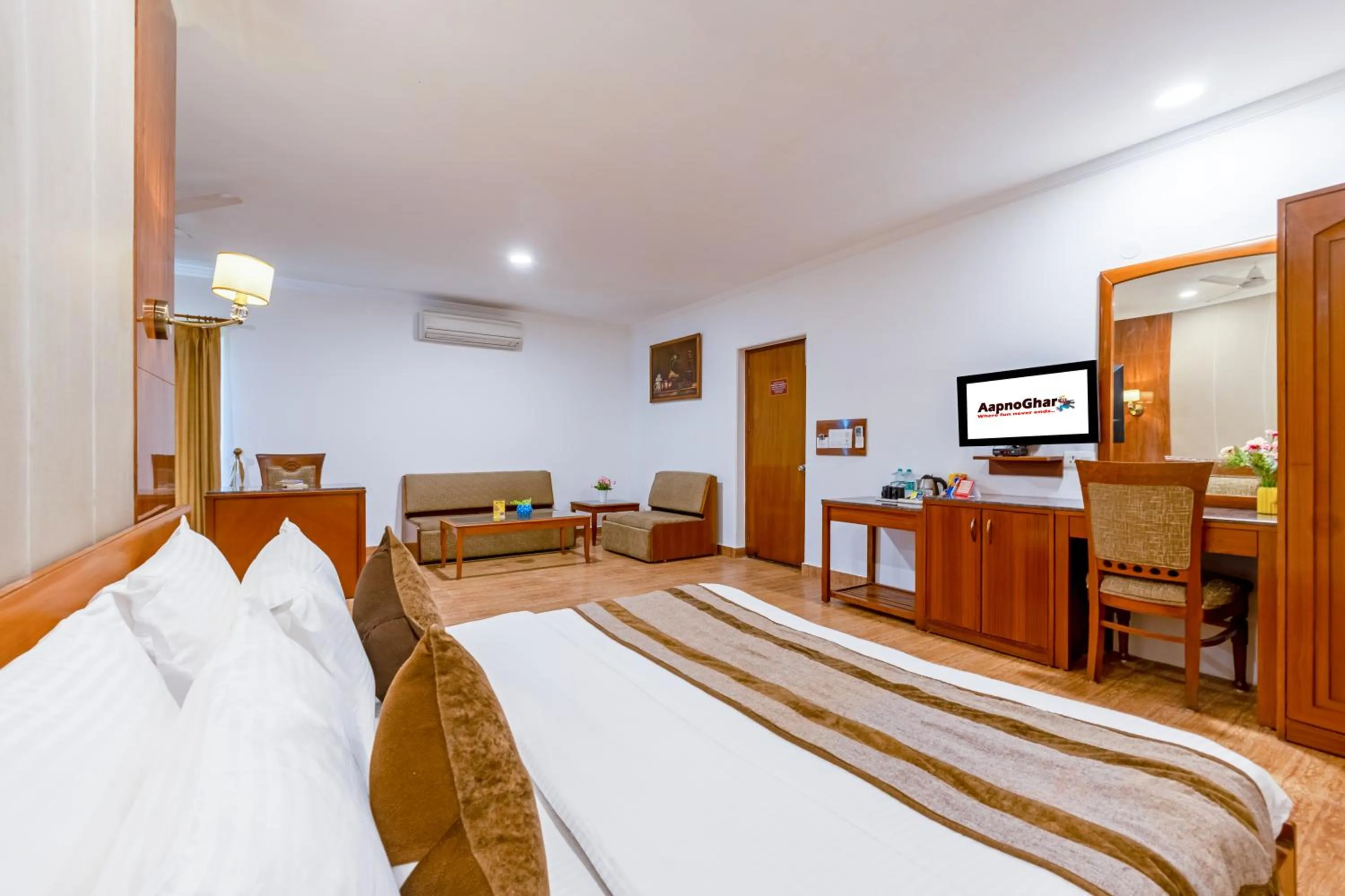 Photo of the whole room in Aapno Ghar Resort & Amusement Park