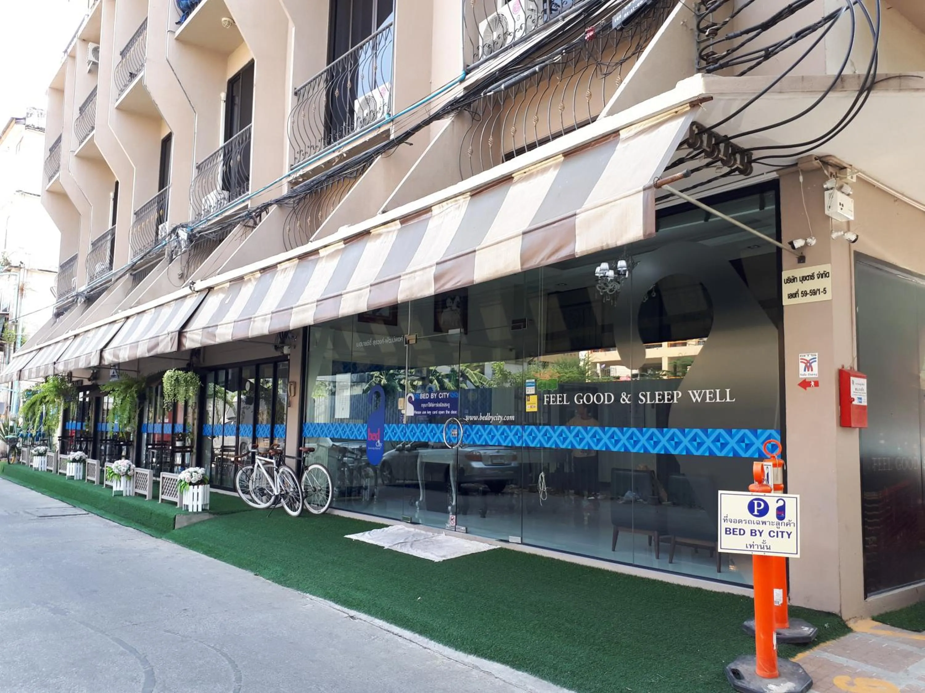 Property building in Bed By City Hotel